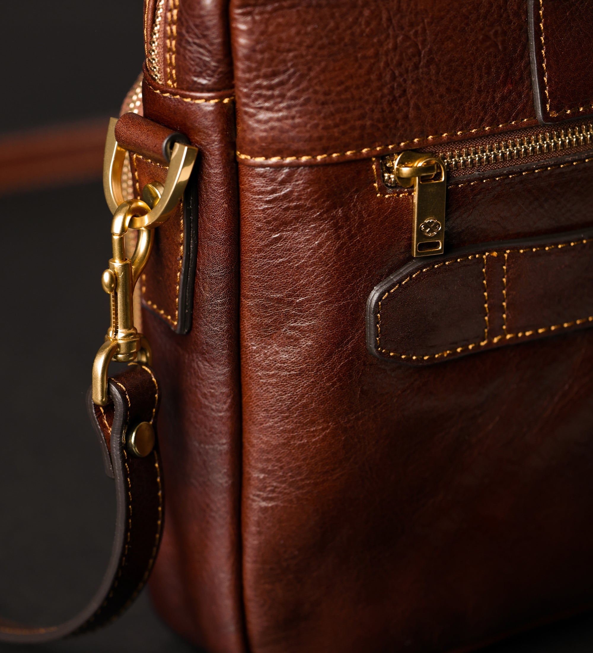 Aktentasche Laptoptasche aus Leder - Orlando