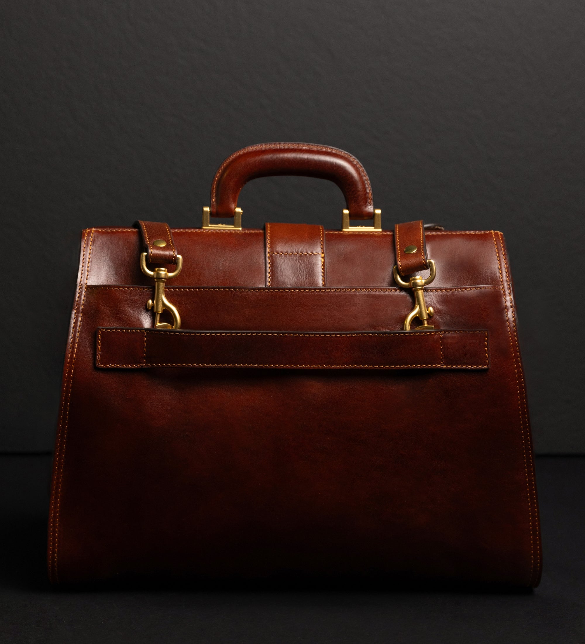 Große Arzttasche aus Leder für Damen - Mrs Dalloway