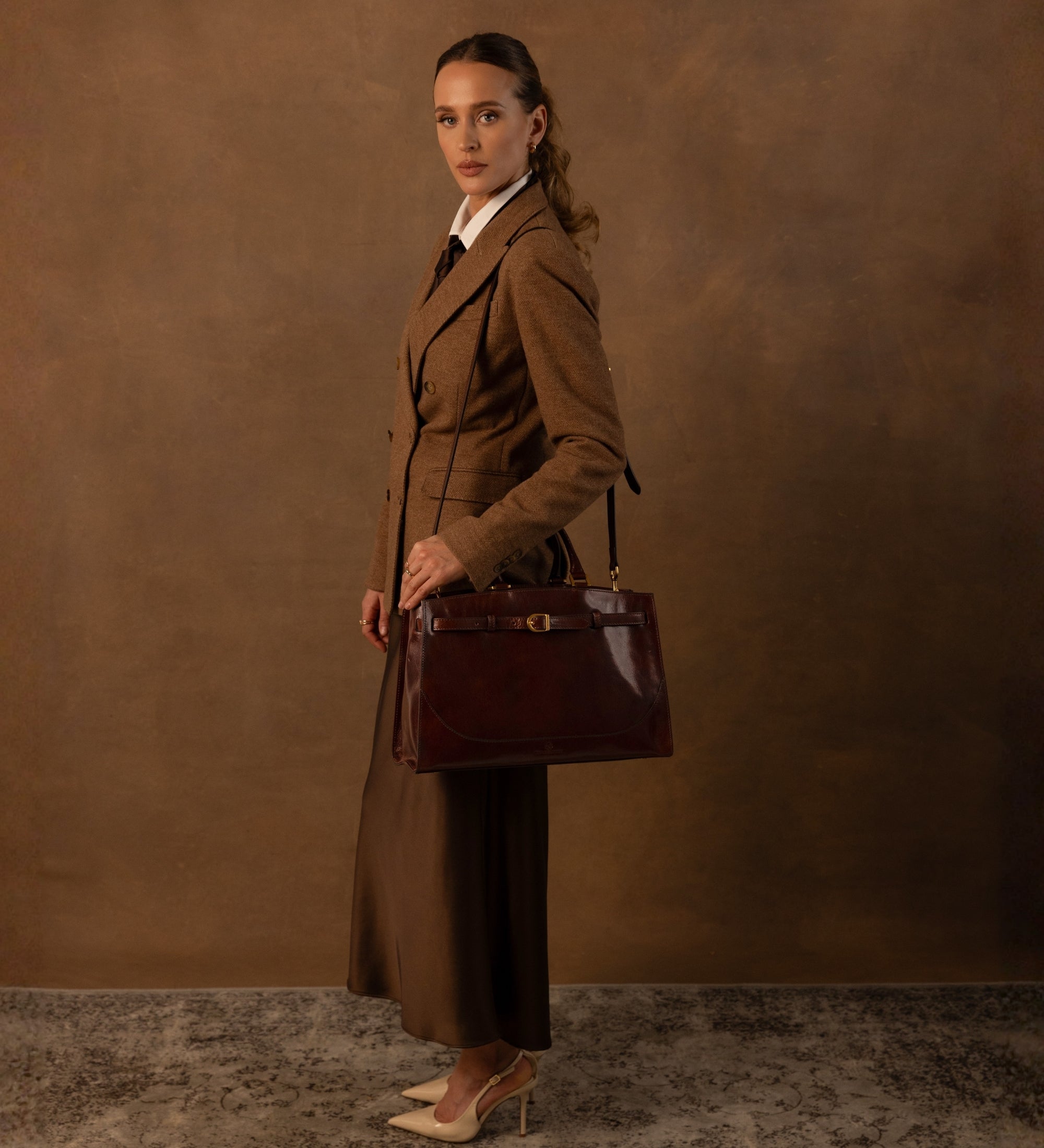 Damen Handtasche aus Leder - Shirley