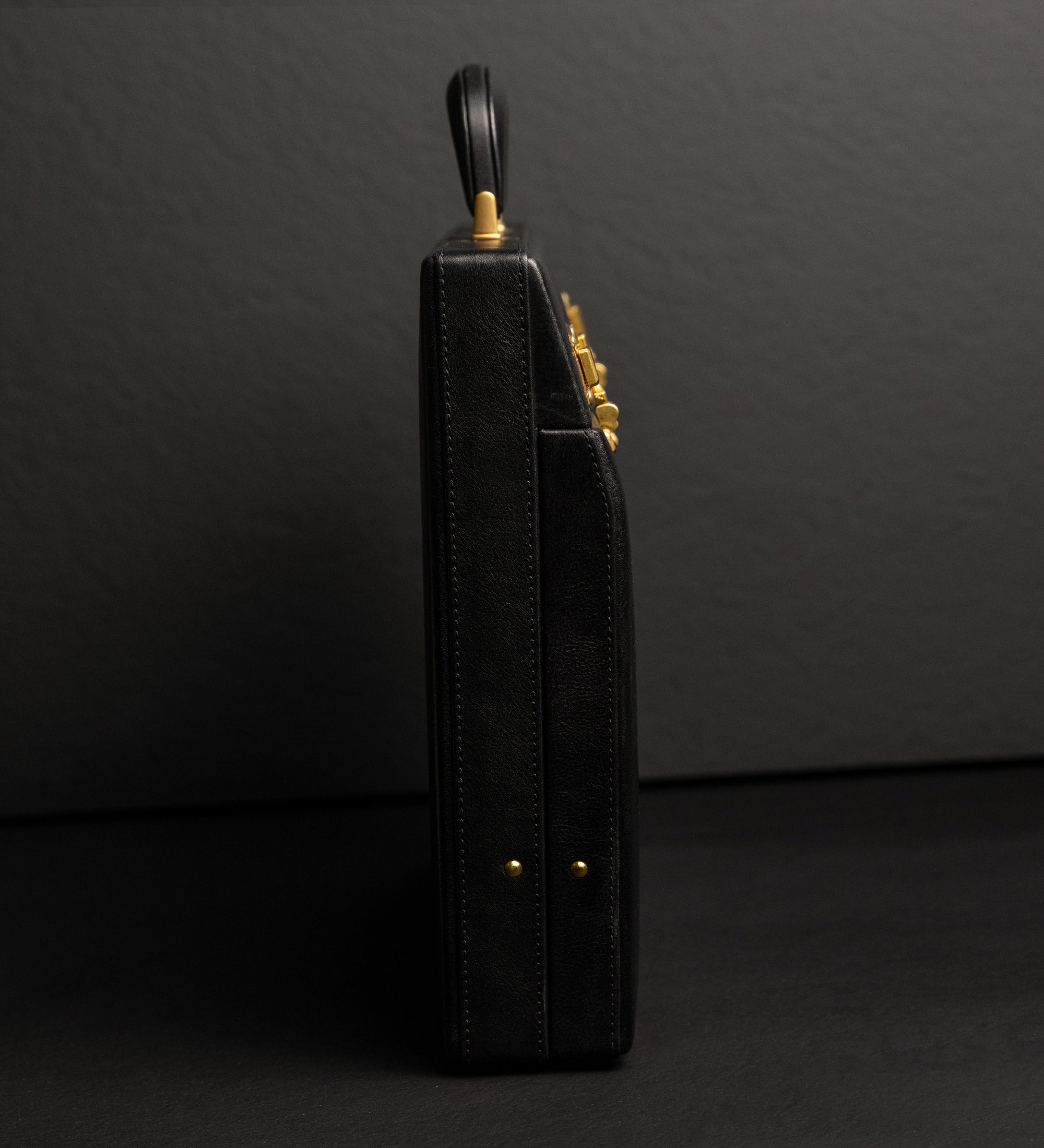 Attaché-Aktentasche aus Leder für Damen- Vendetta