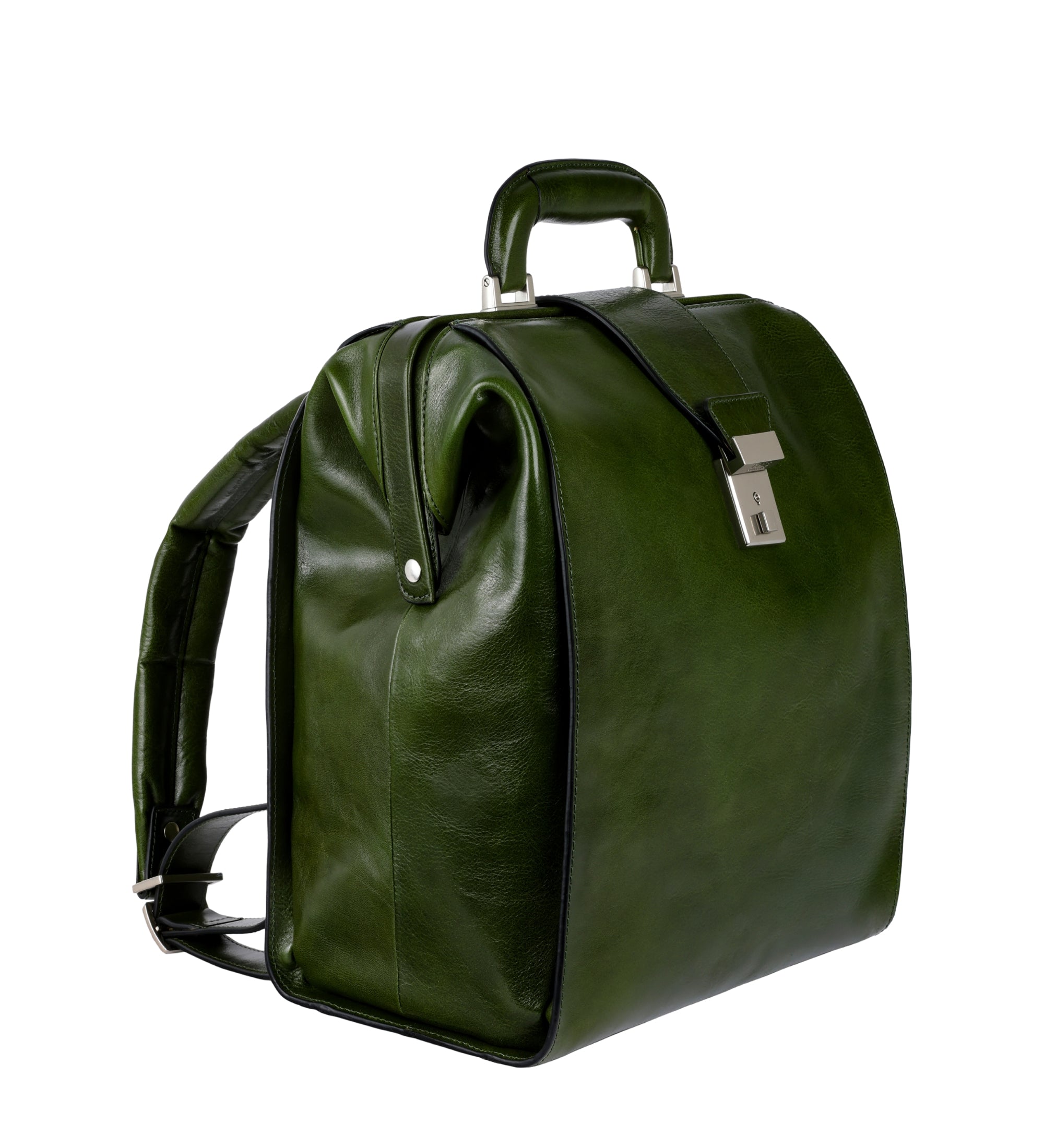 Rucksack aus Leder - A Brief Story of Time