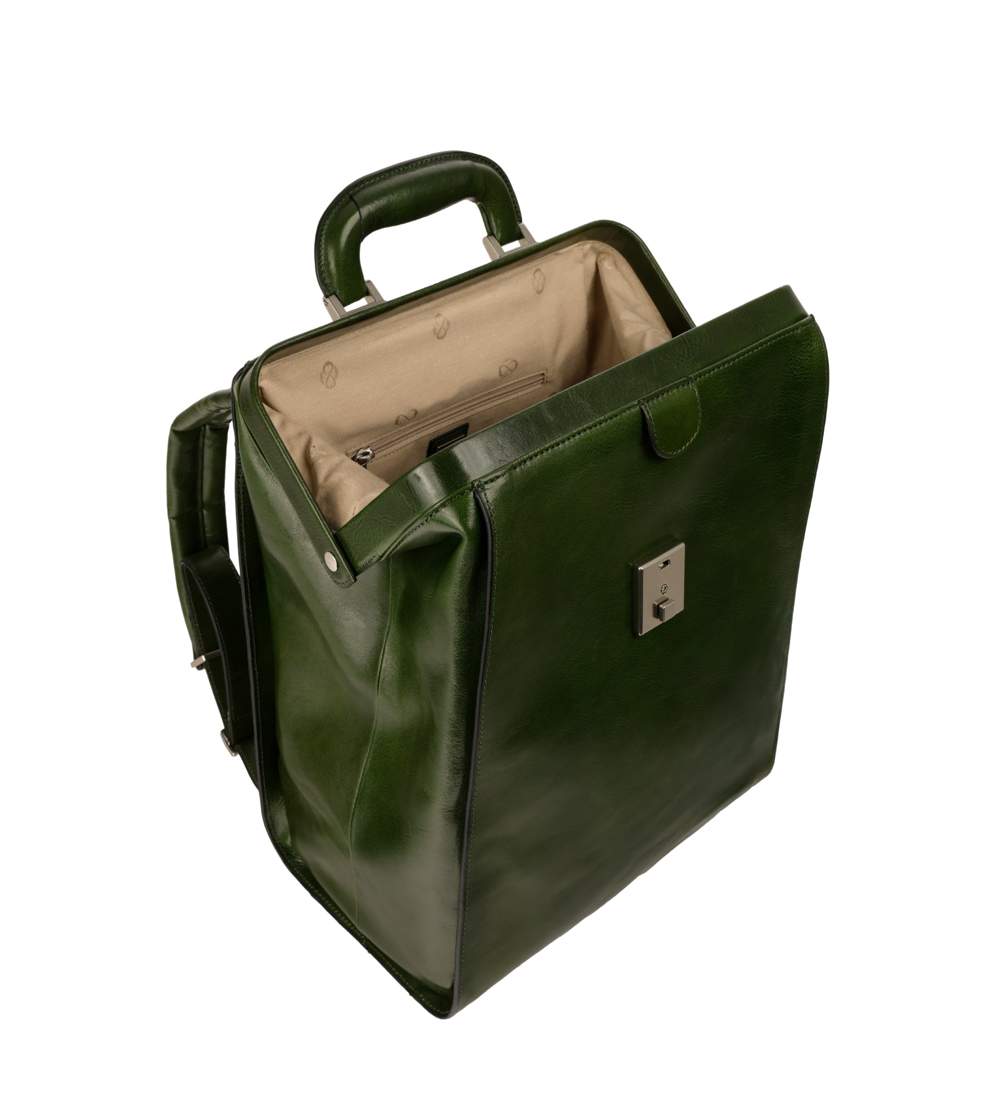 Rucksack aus Leder - A Brief Story of Time