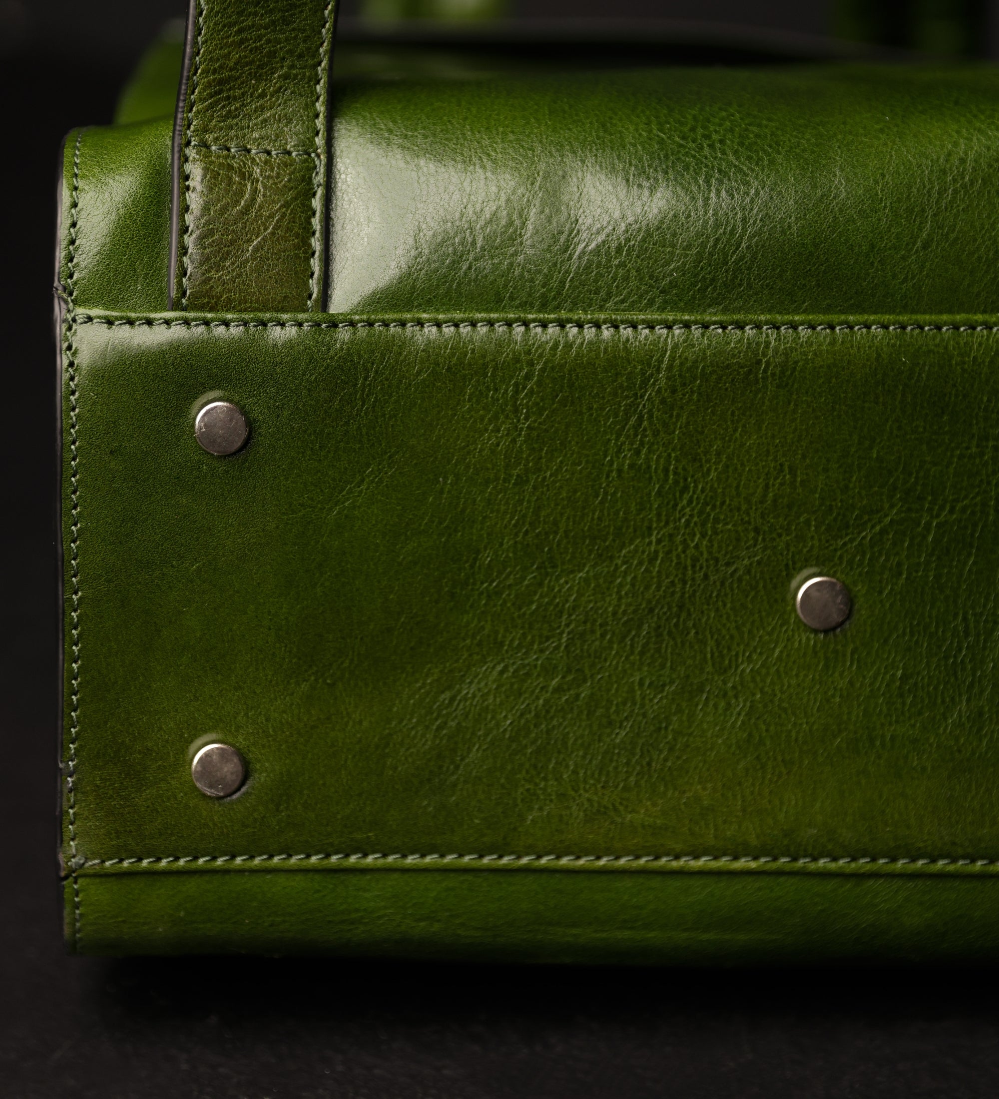 Rucksack aus Leder - A Brief Story of Time