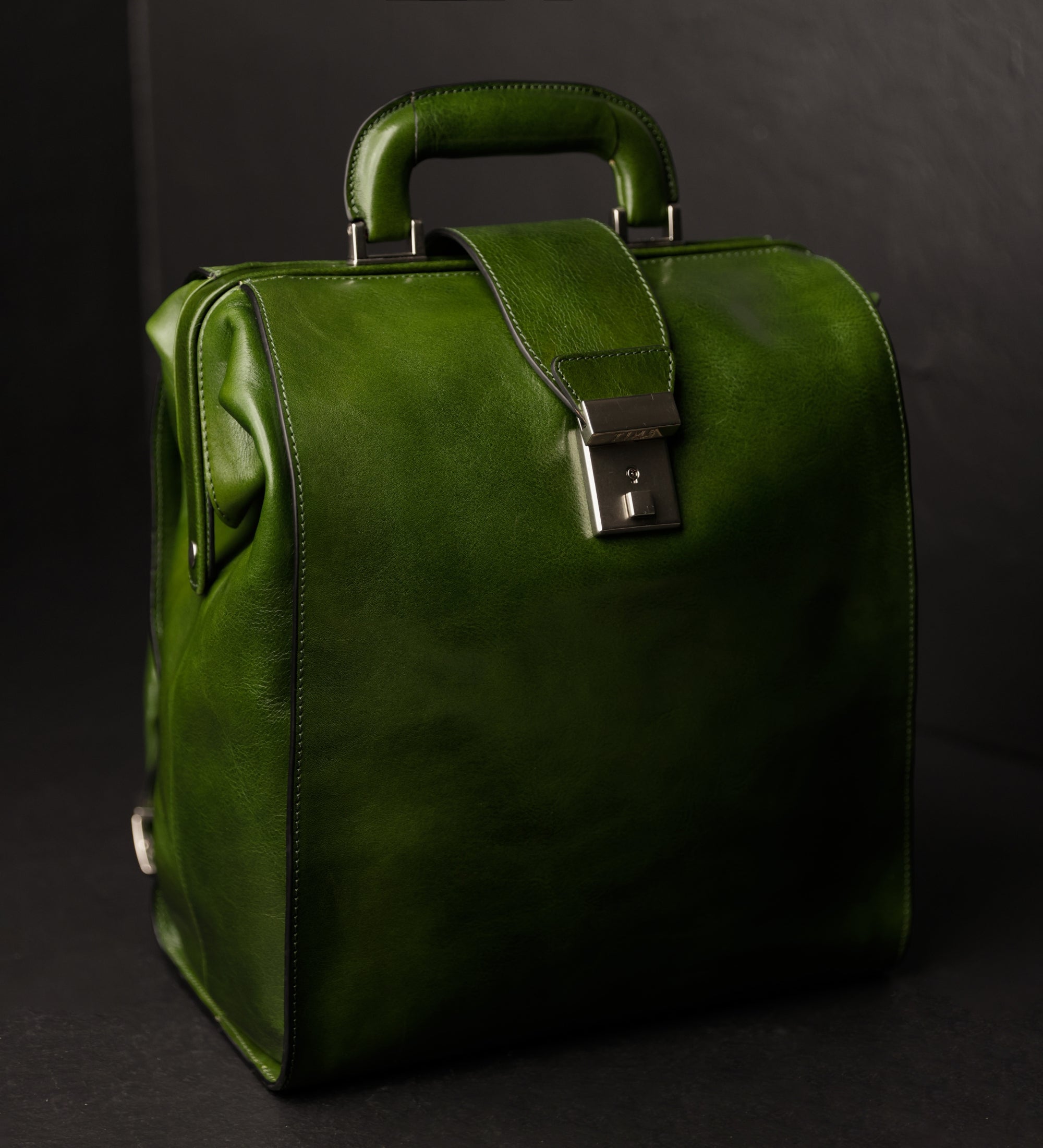 Rucksack aus Leder - A Brief Story of Time