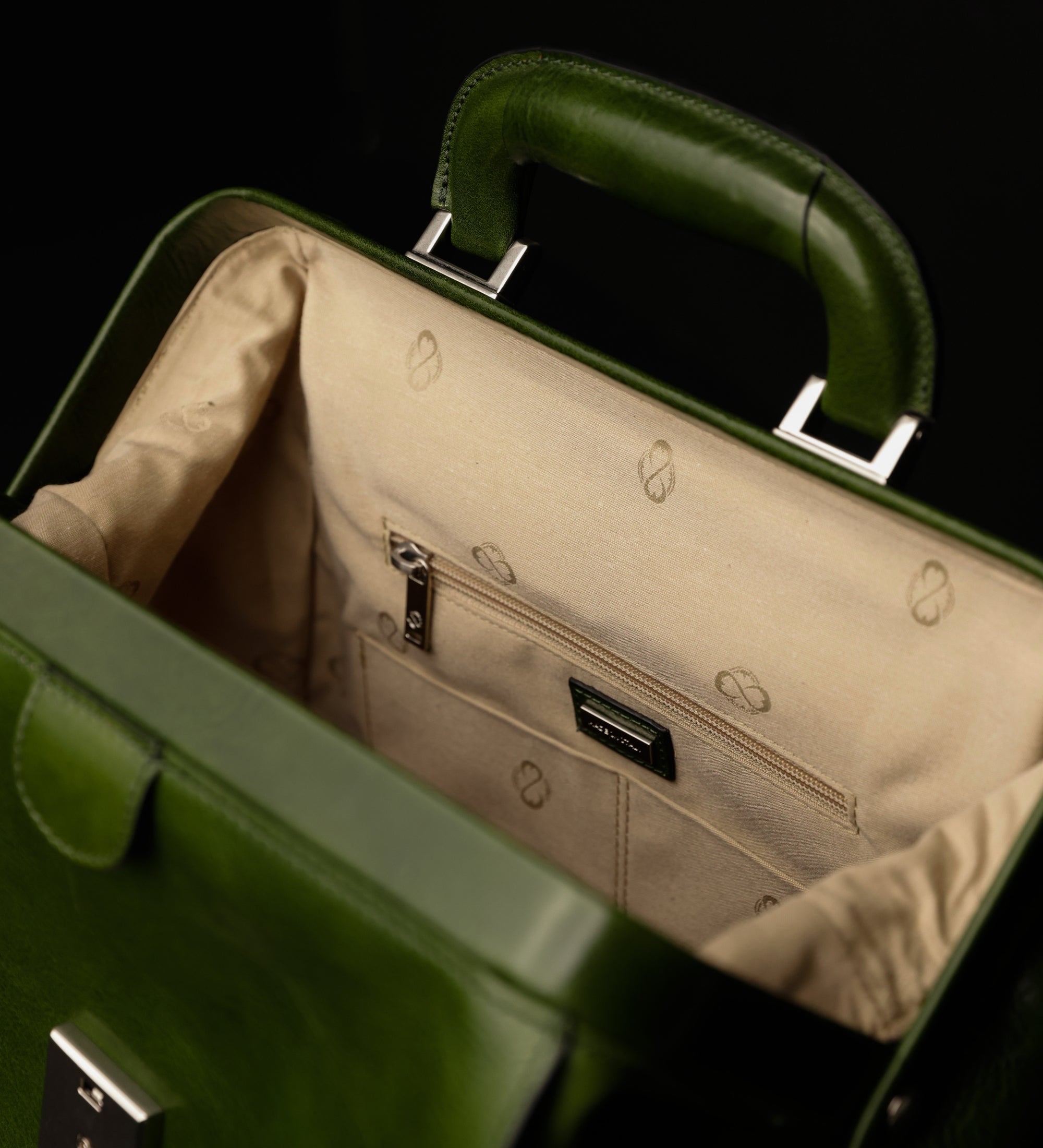 Rucksack aus Leder - A Brief Story of Time