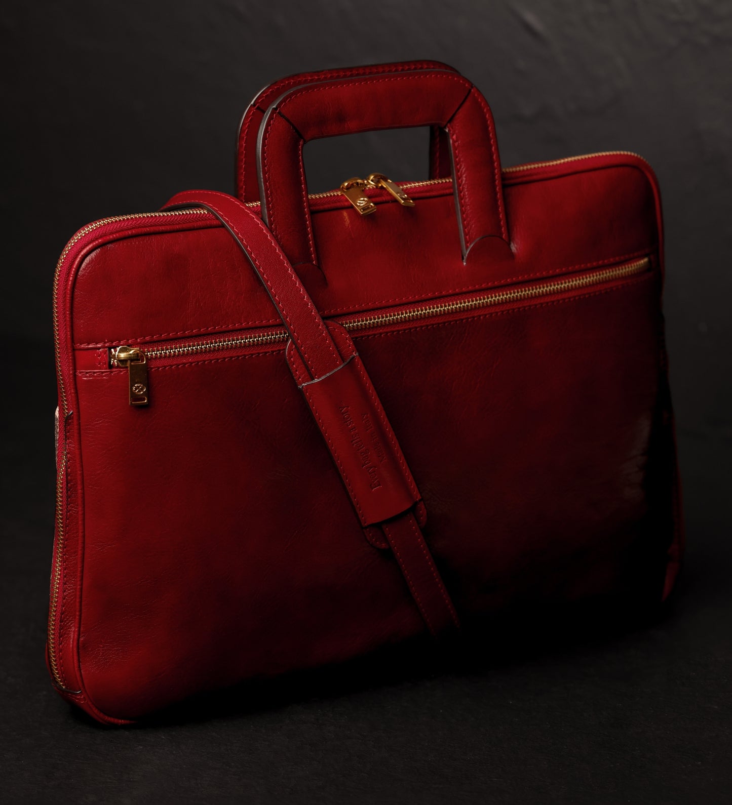 Aktentasche aus Leder für Damen, Laptoptasche - Brave New World