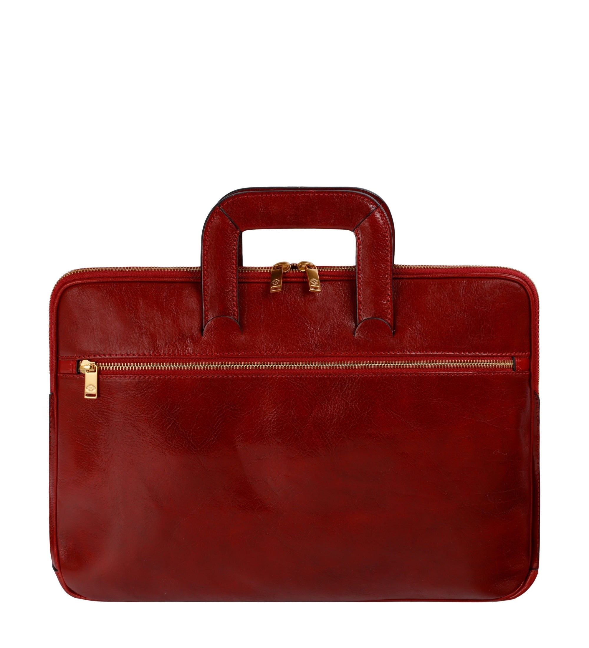 Aktentasche aus Leder für Damen, Laptoptasche - Brave New World