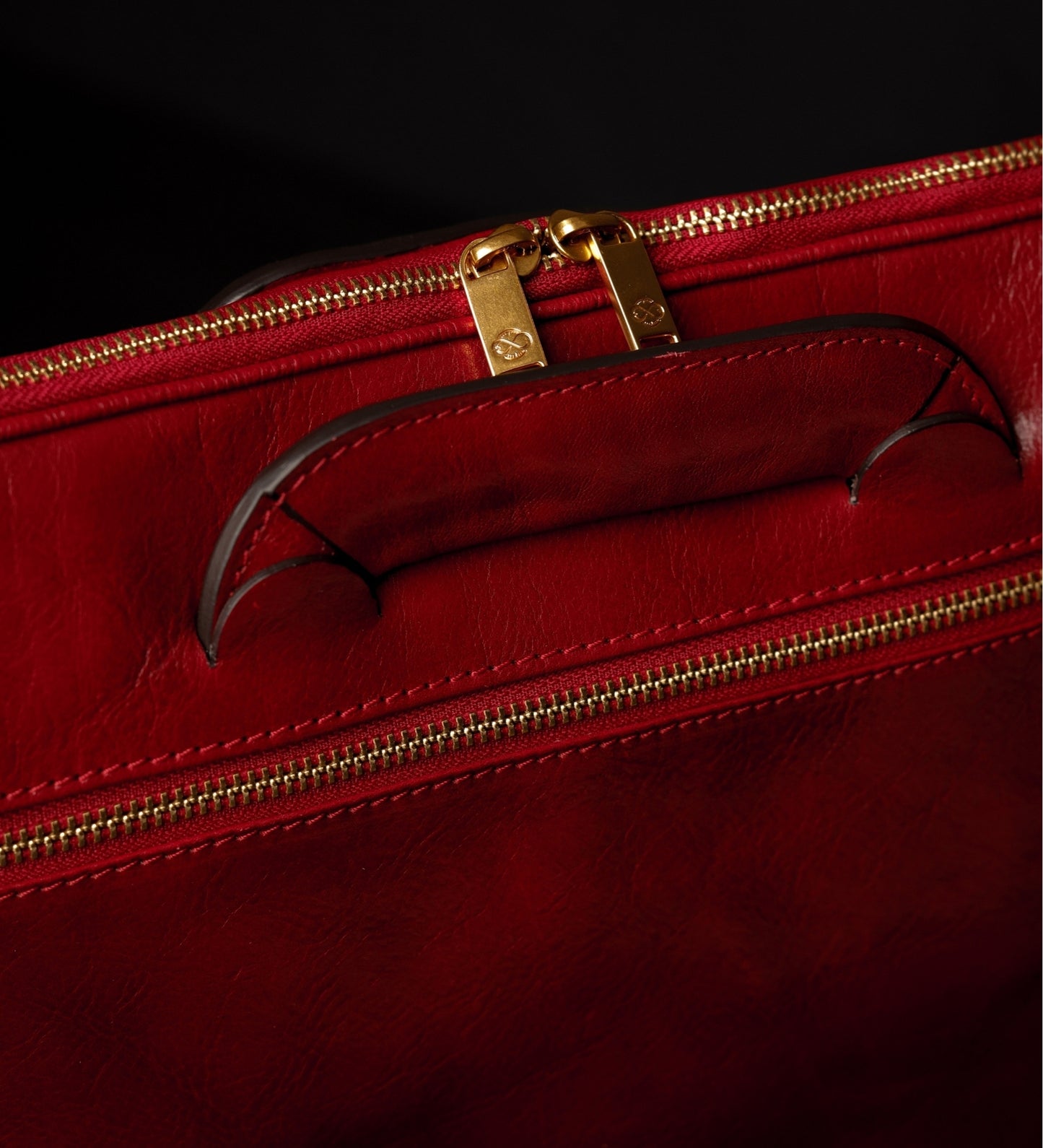 Aktentasche aus Leder für Damen, Laptoptasche - Brave New World