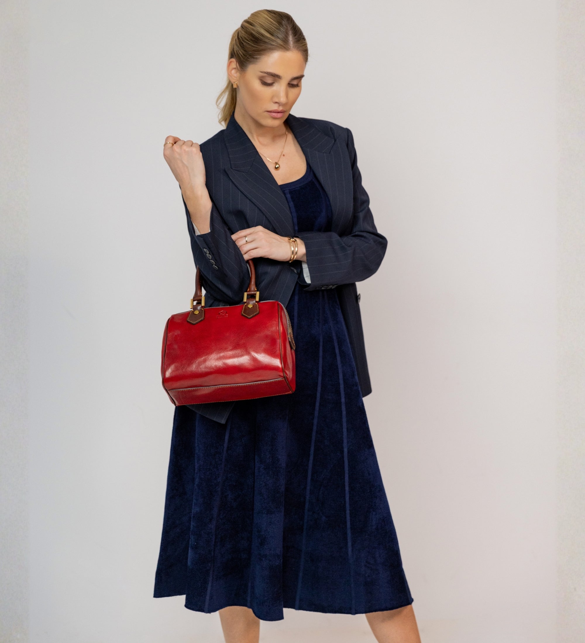 Fasstasche Handtasche aus Leder für Damen - Little Dorrit