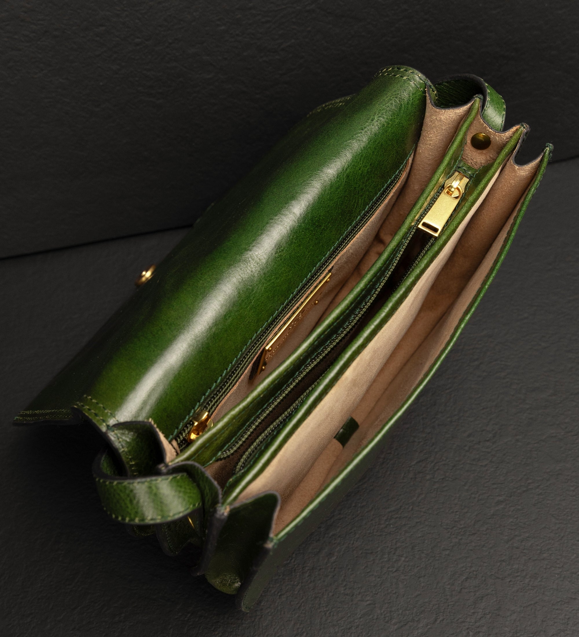 Satteltasche Umhängetasche aus Leder für Damen - Moonfleet