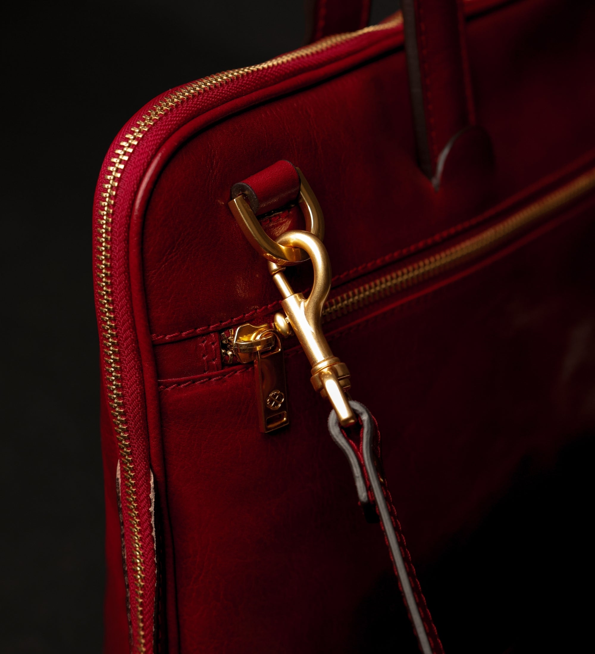 Aktentasche aus Leder für Damen, Laptoptasche - Brave New World