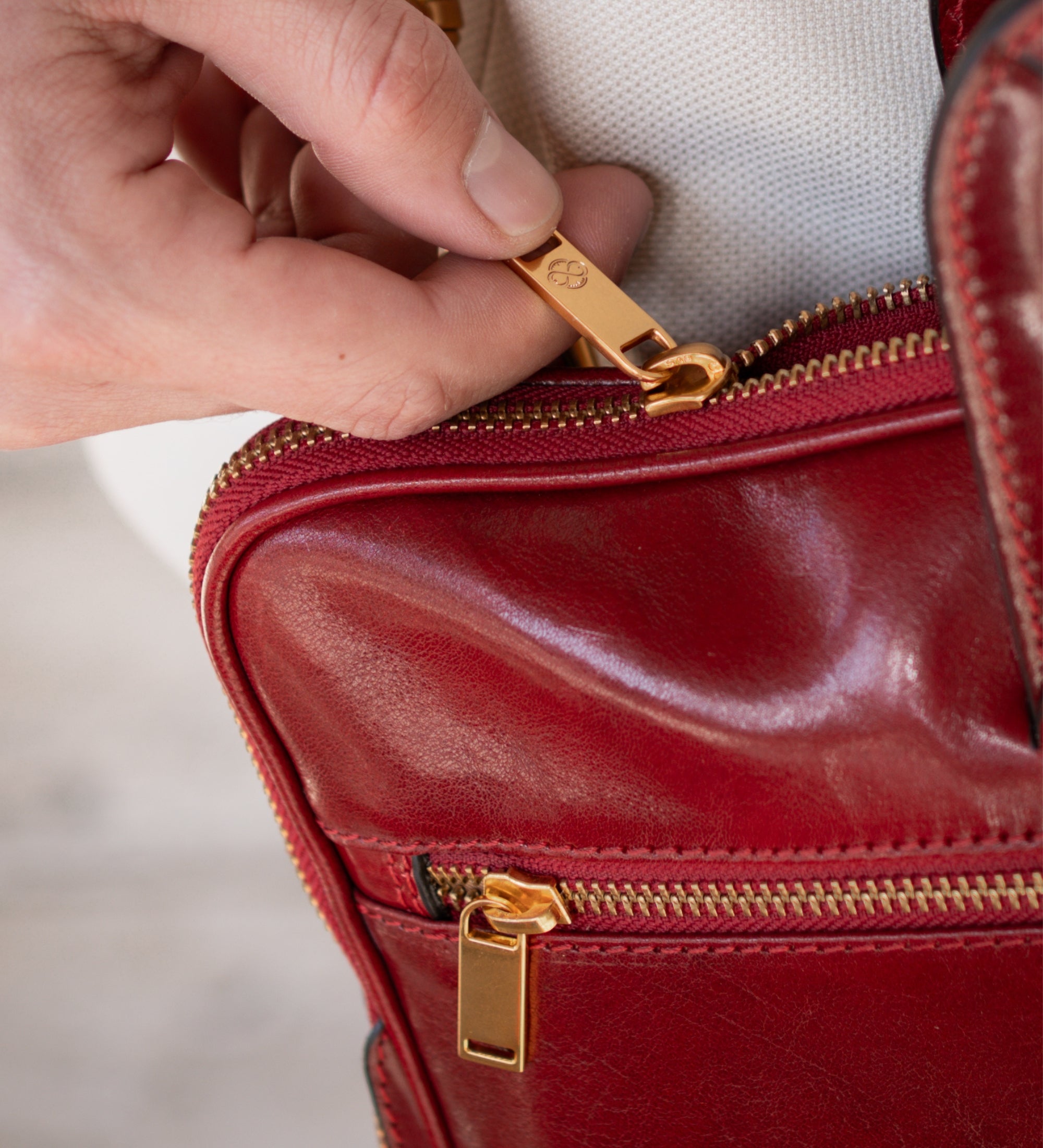 Aktentasche Laptoptasche aus Leder - Brave New World