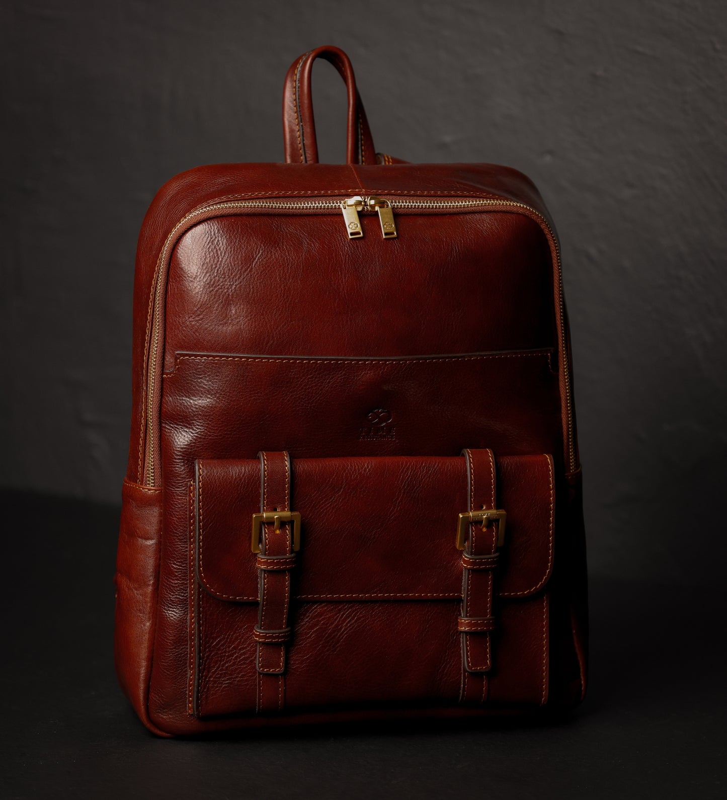 Damen Rucksack Reisetasche aus Leder - The Divine Comedy