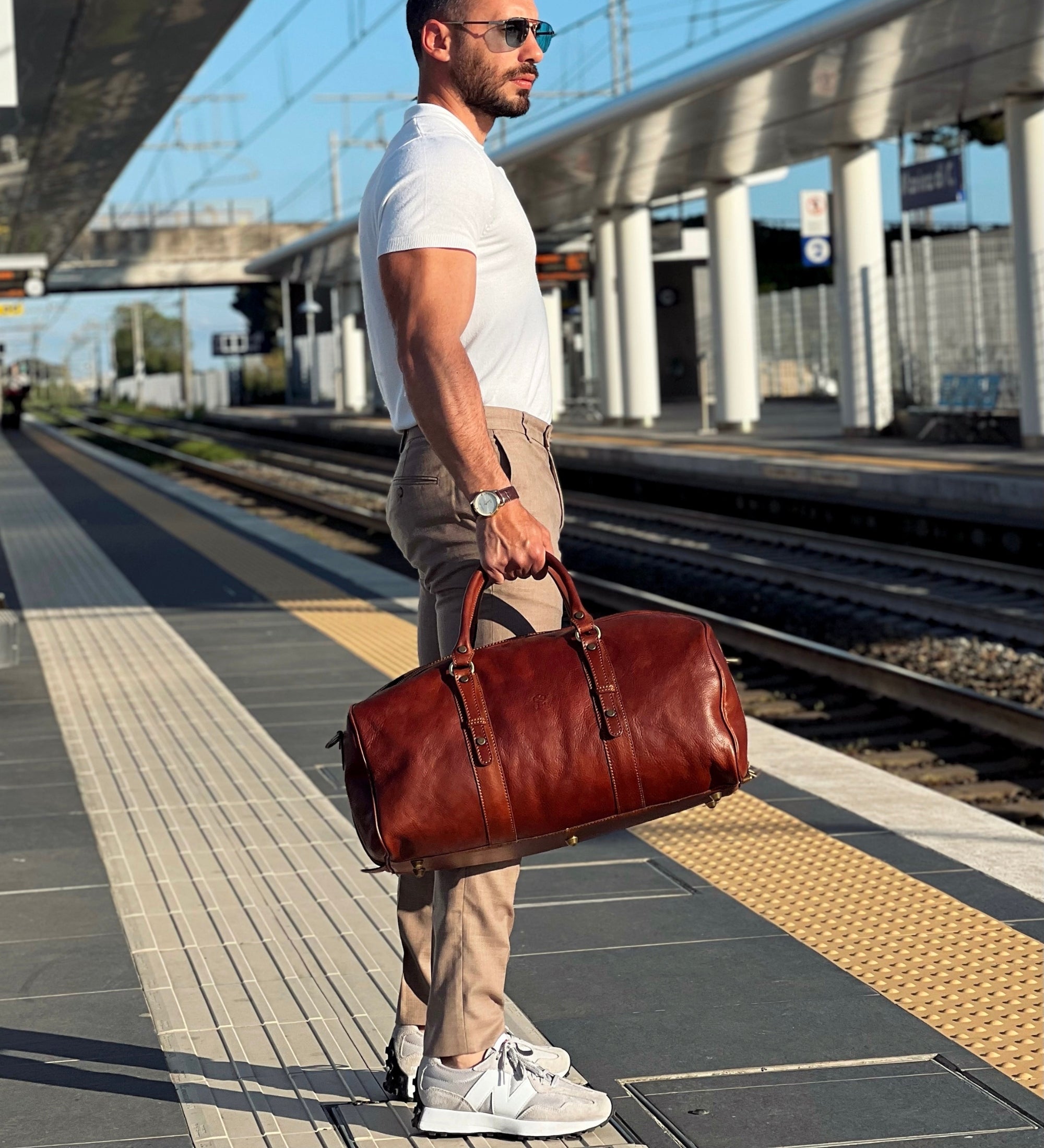 Reisetasche aus Leder Weekender - Song of Solomon