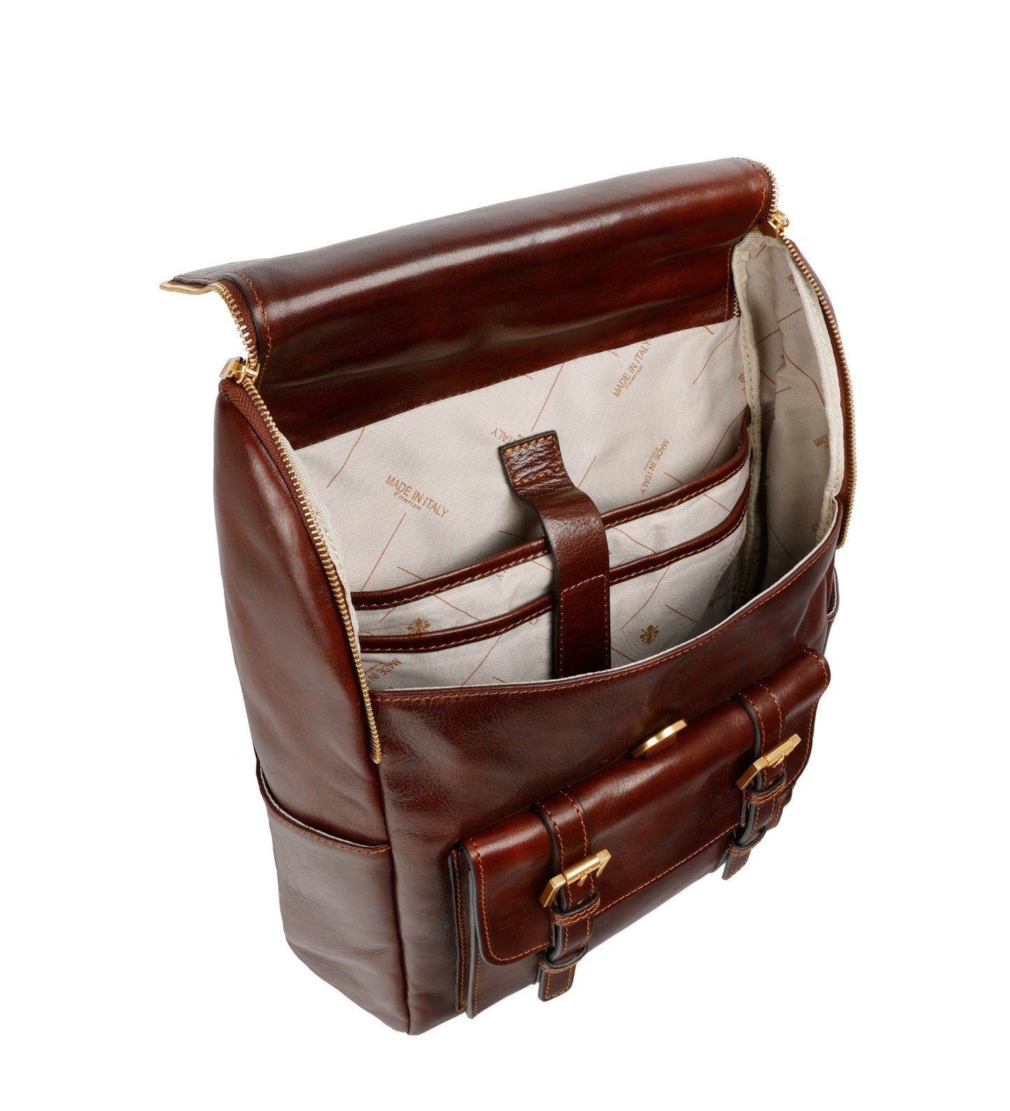 Großer Rucksack aus Leder für Damen - The Odyssey