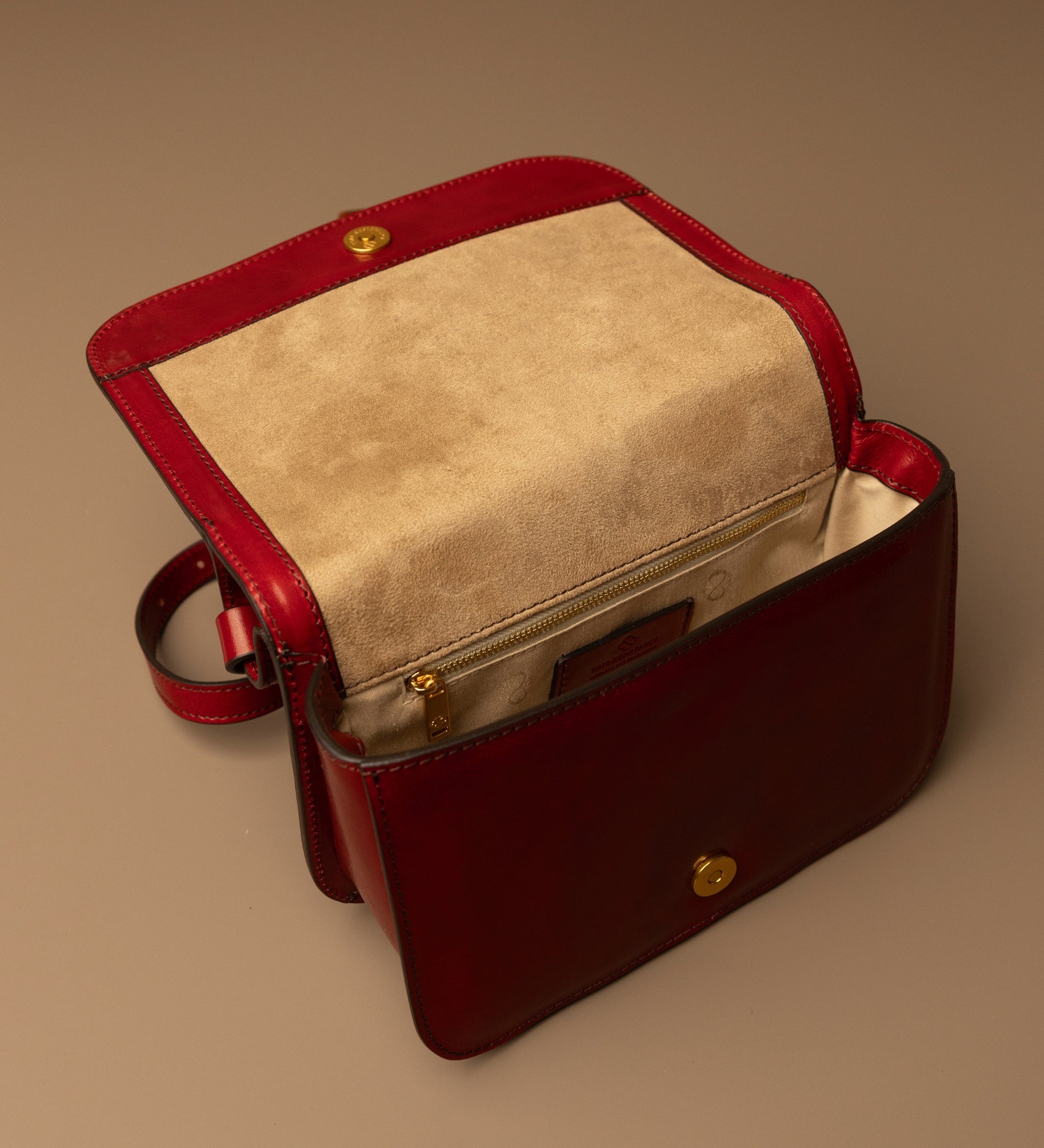 Umhängetasche aus Leder für Damen - Il Piacere