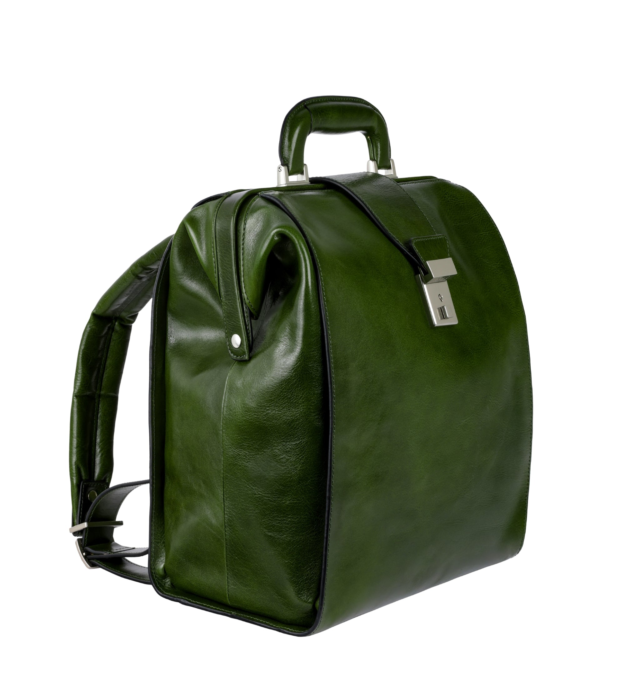 Rucksack aus Leder - A Brief Story of Time