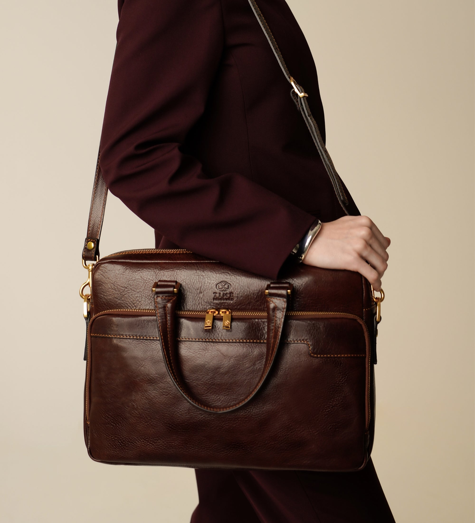 Damen Aktentasche Laptoptasche aus Leder - Orlando