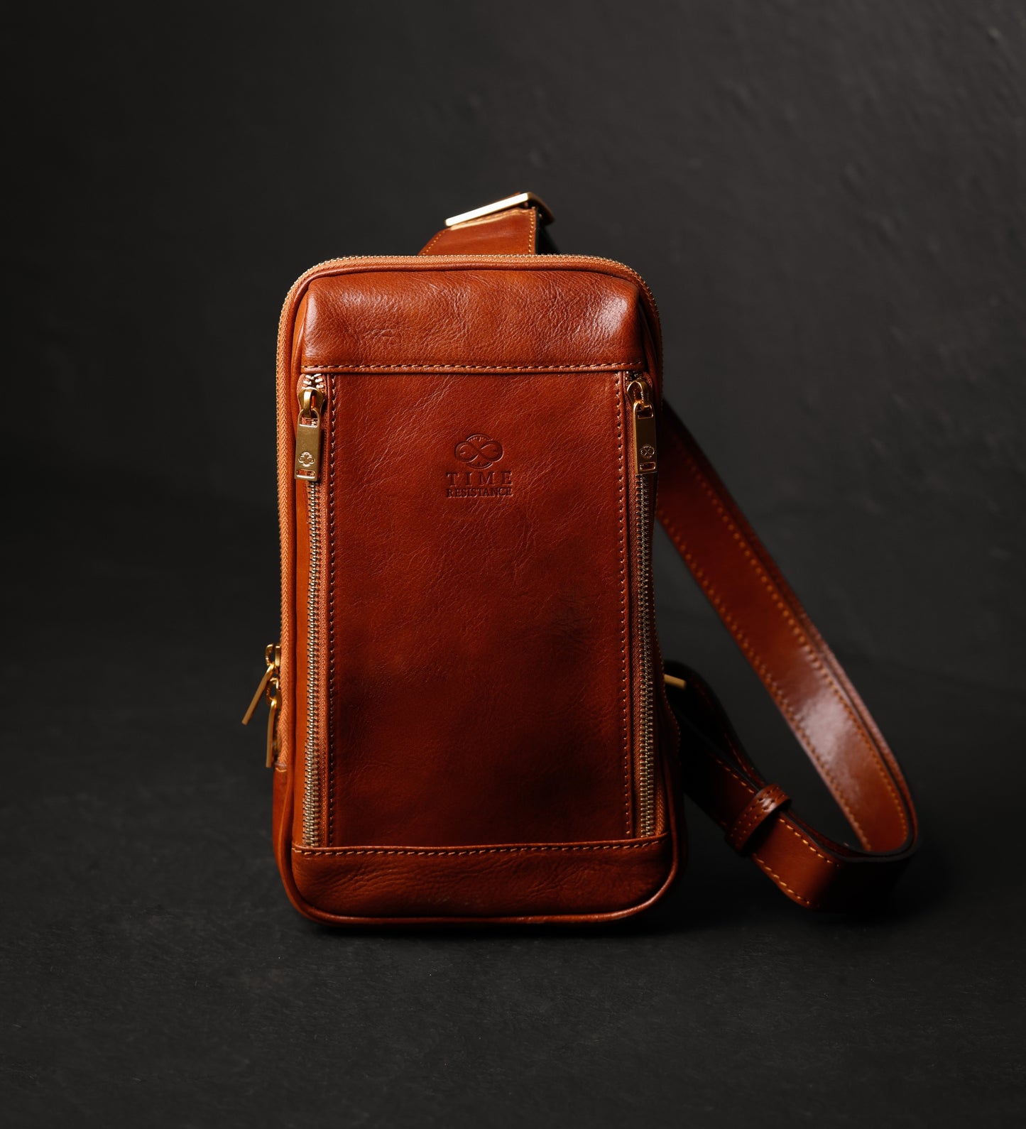 Sling Bag Brusttasche aus Leder - Kim