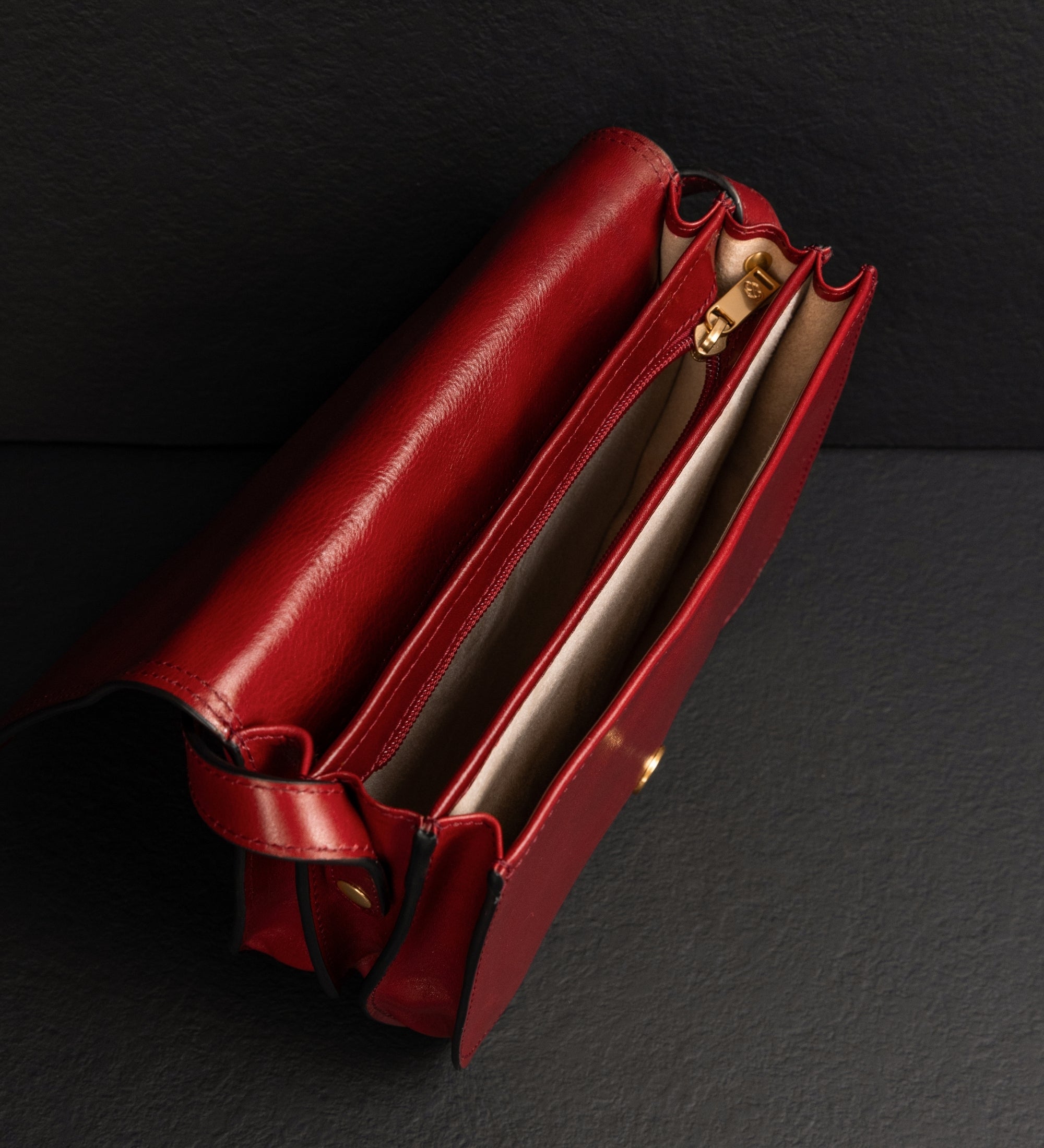 Satteltasche Umhängetasche aus Leder für Damen - Moonfleet