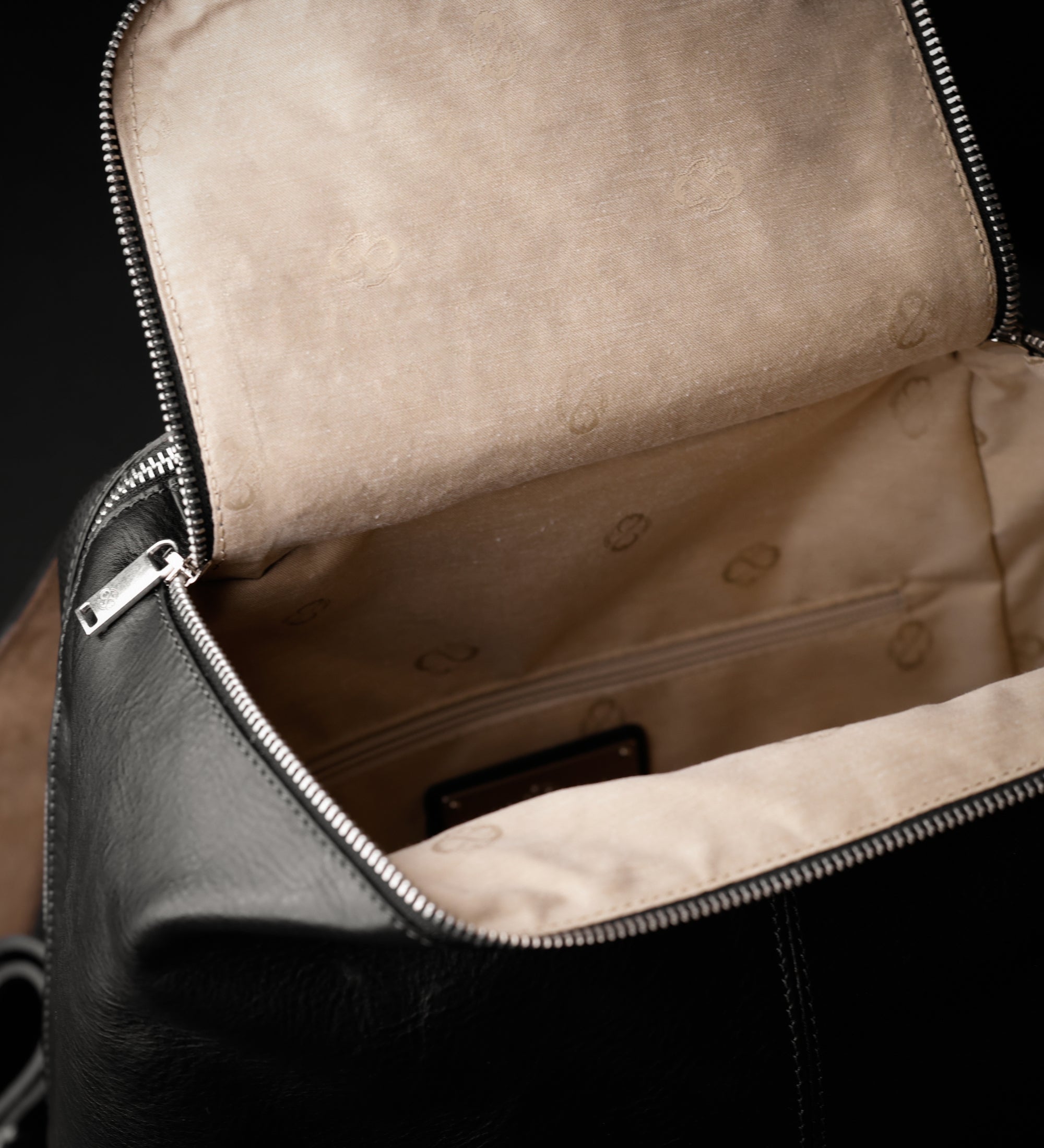 Rucksack aus Leder für Damen - A Bend in the River