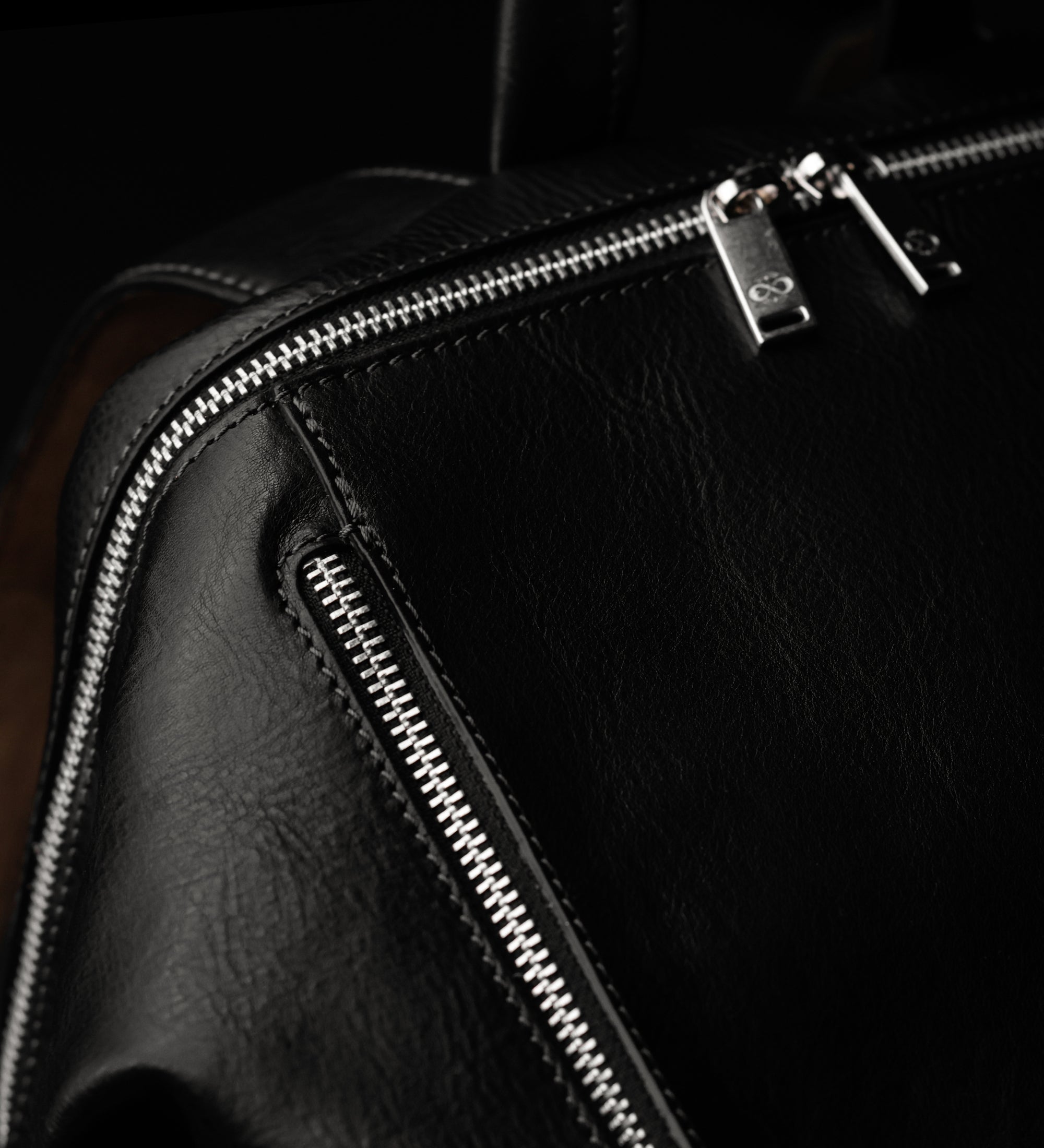 Rucksack aus Leder für Damen - A Bend in the River