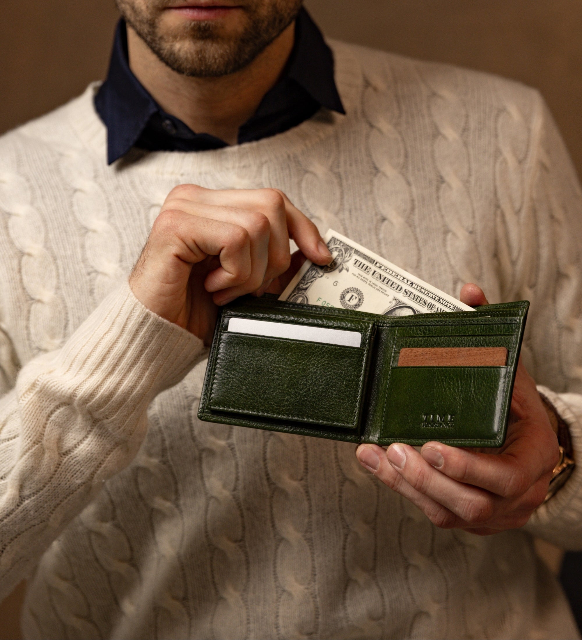 Geldbörse aus Leder - Poetic Justice