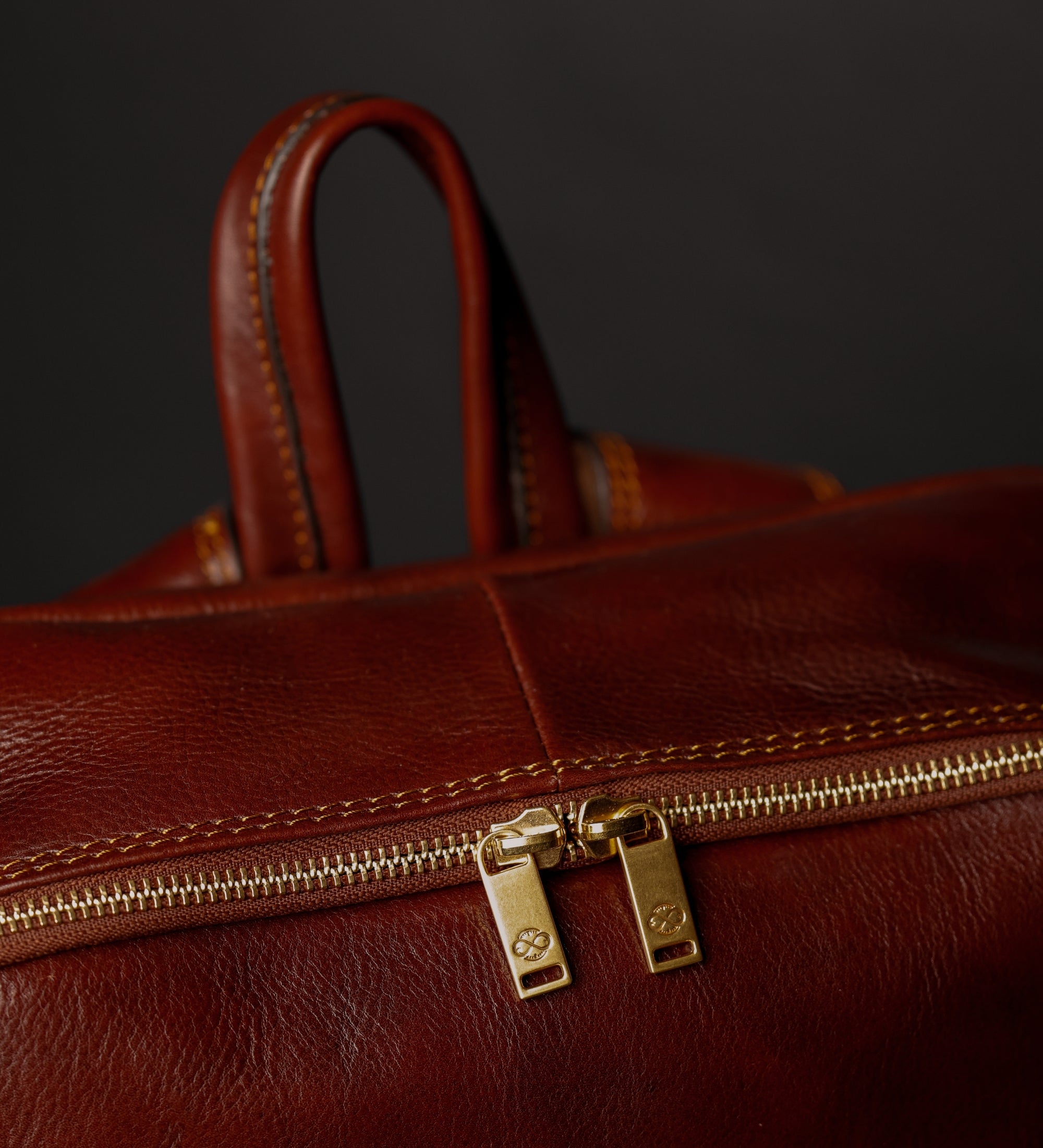 Damen Rucksack Reisetasche aus Leder - The Divine Comedy