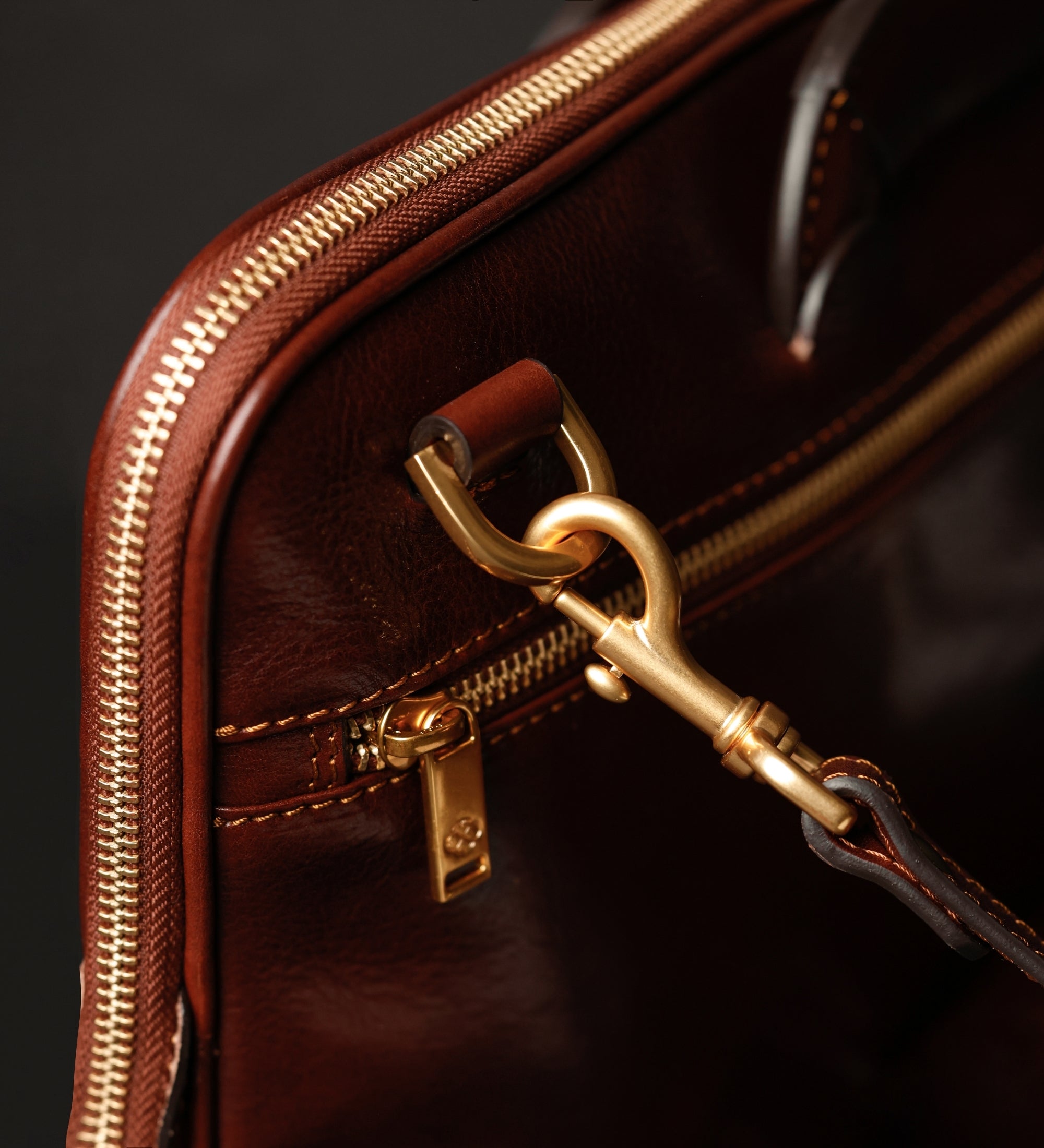Aktentasche aus Leder für Damen, Laptoptasche - Brave New World