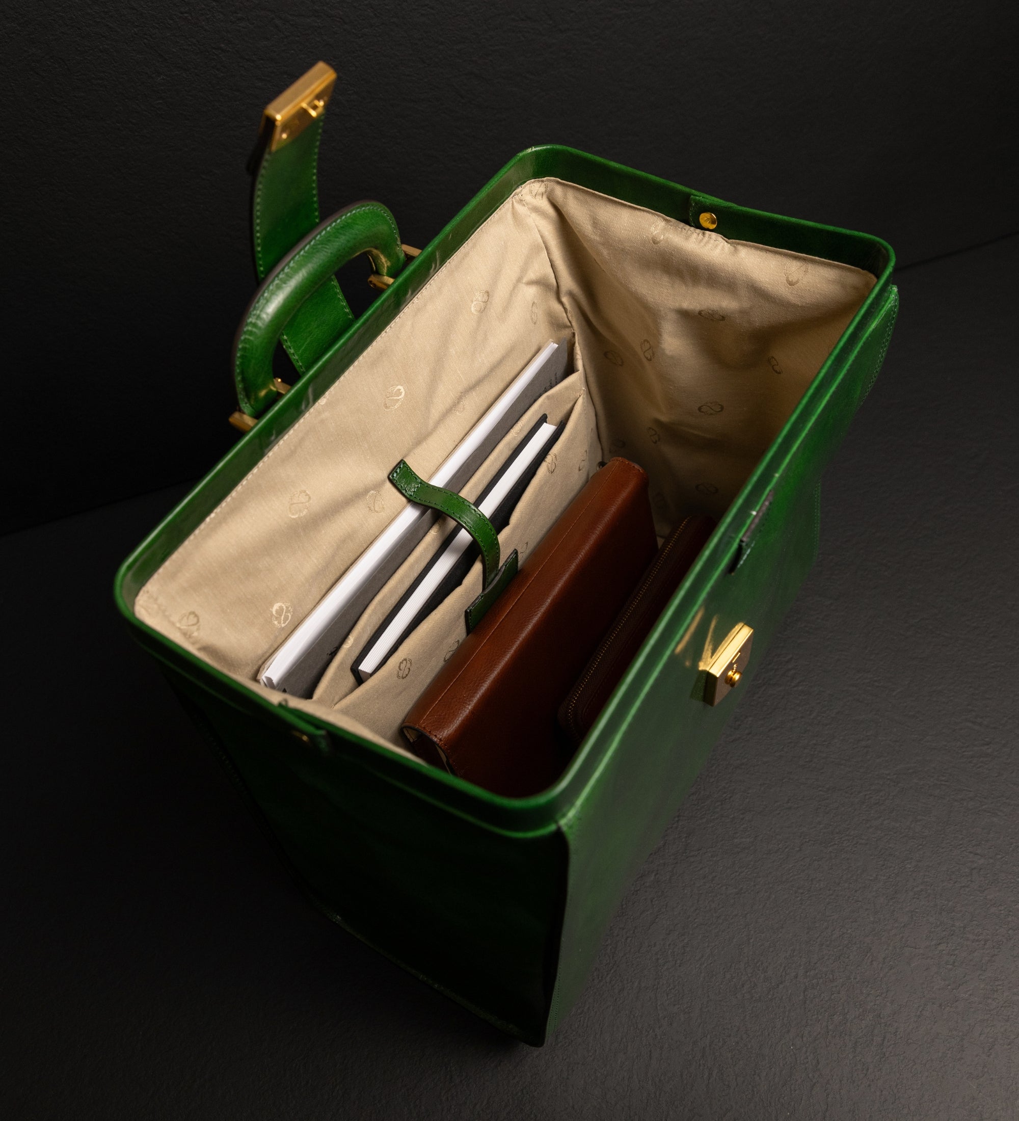 Große Arzttasche aus Leder für Damen - Mrs Dalloway