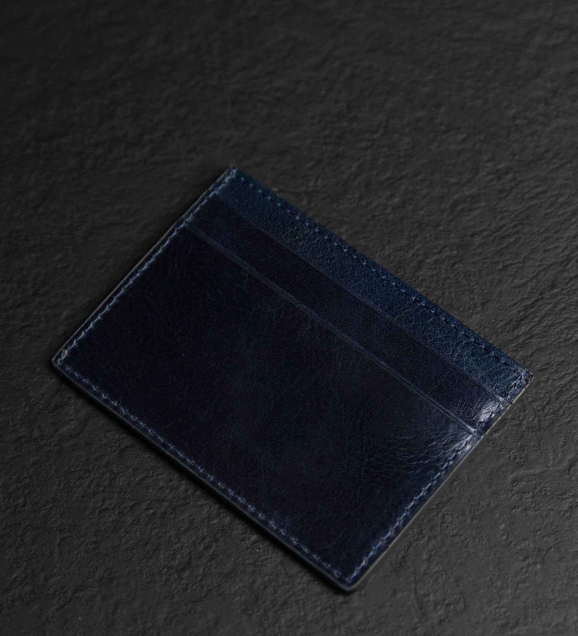 Kreditkartenetui aus Leder, Visitenkartenetui - Fireflies