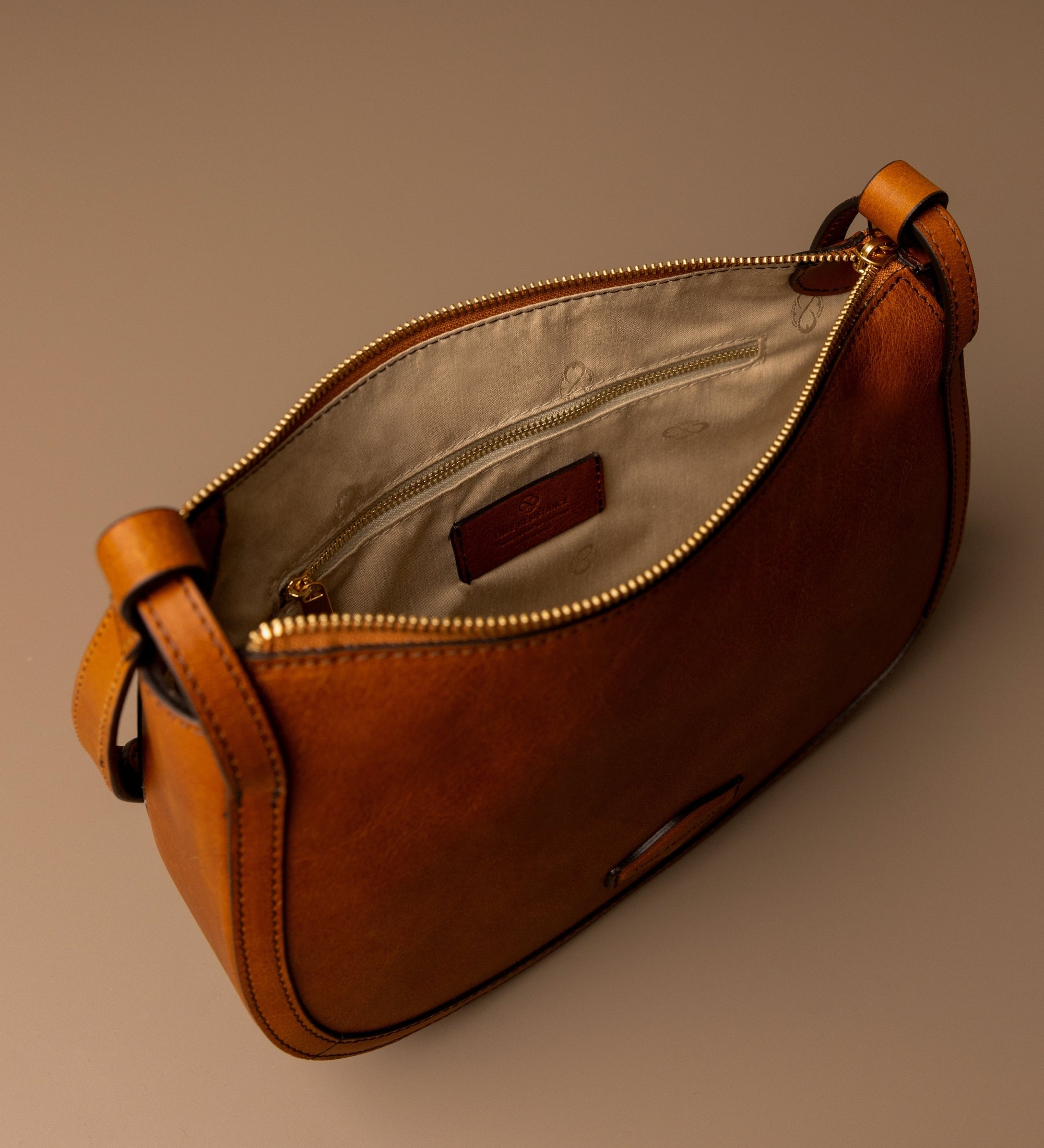 Hobo-Tasche aus Leder für Damen - La Noia