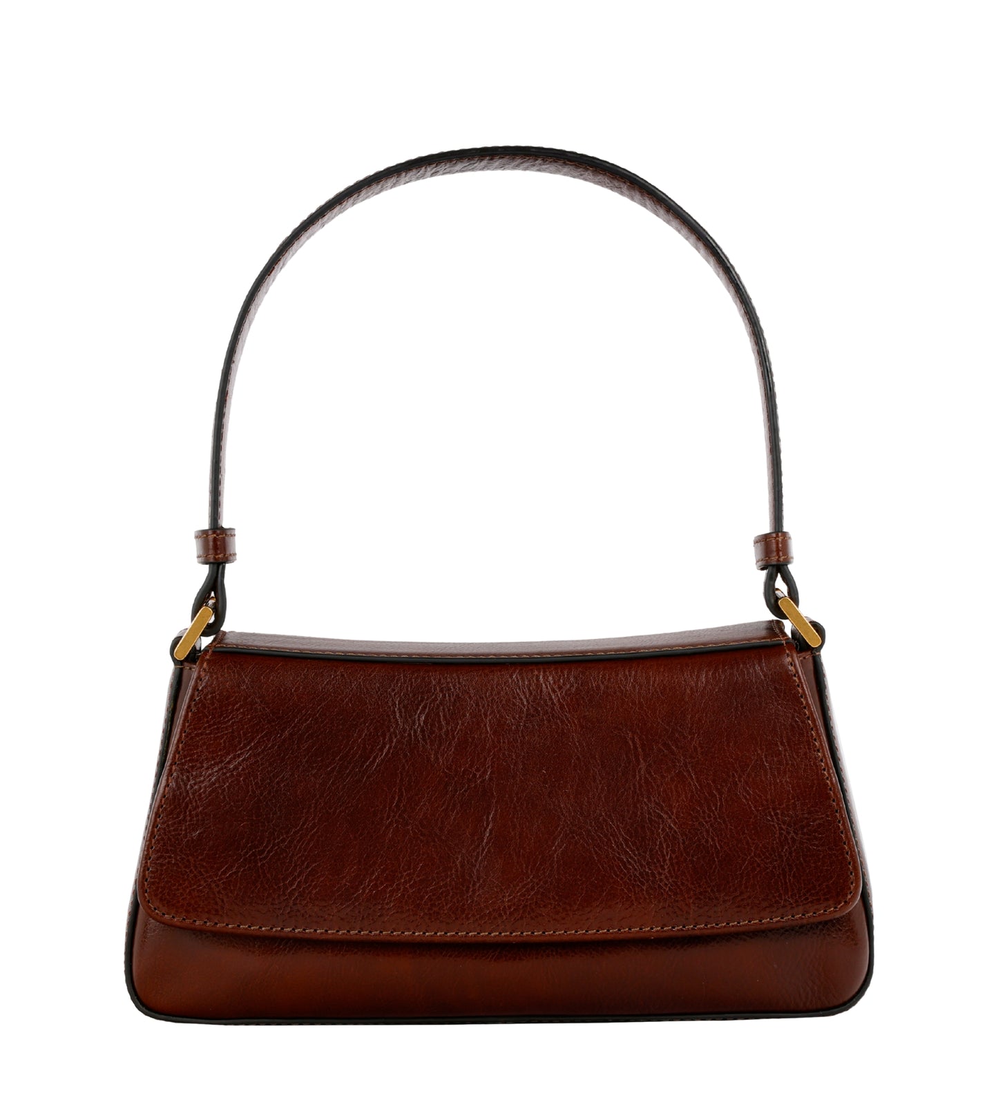 Baguette-Handtasche aus Leder für Damen - Bright Lights, Big City