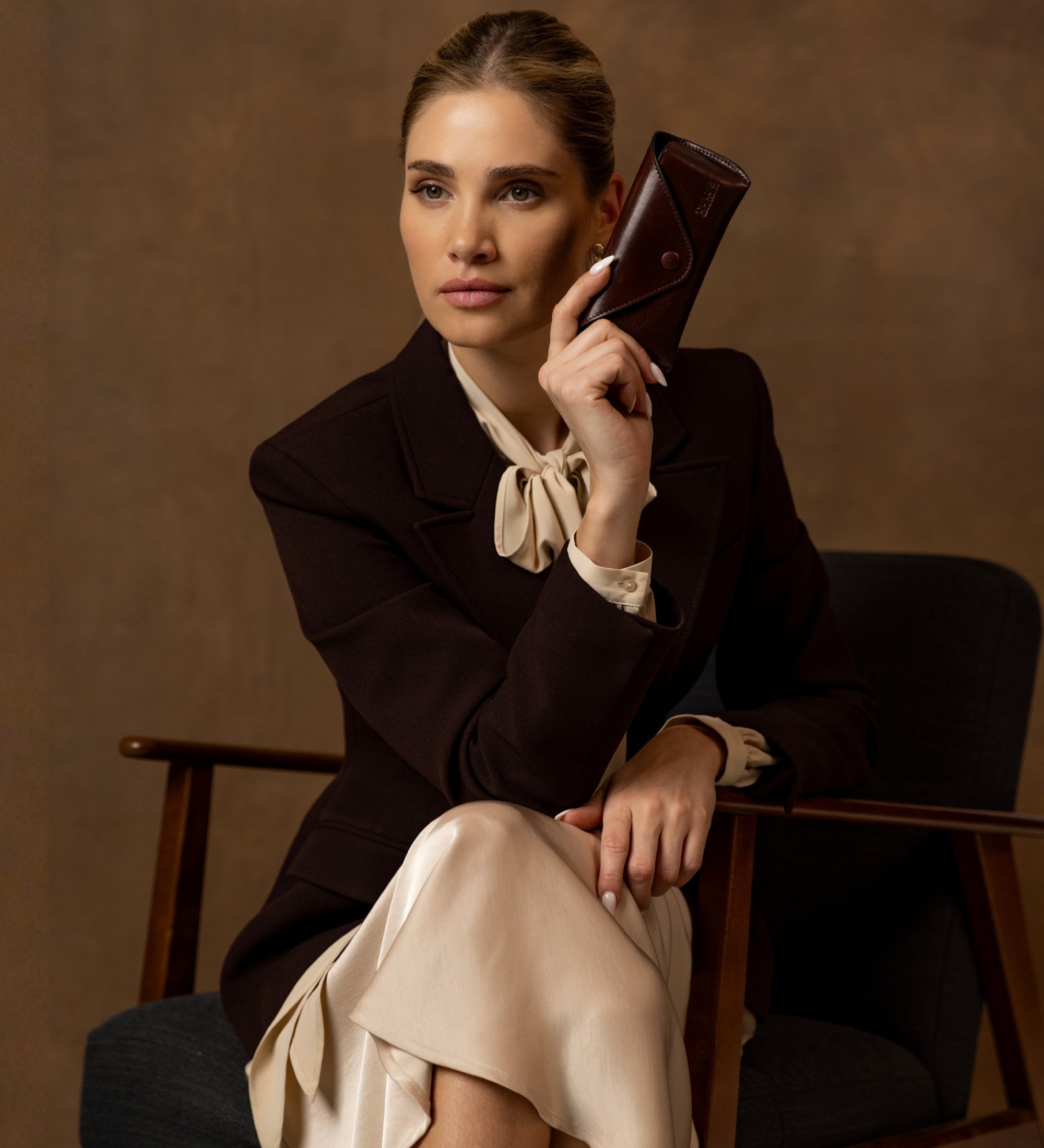 Brillenetui aus Leder für Damen - A High Wind In Jamaica