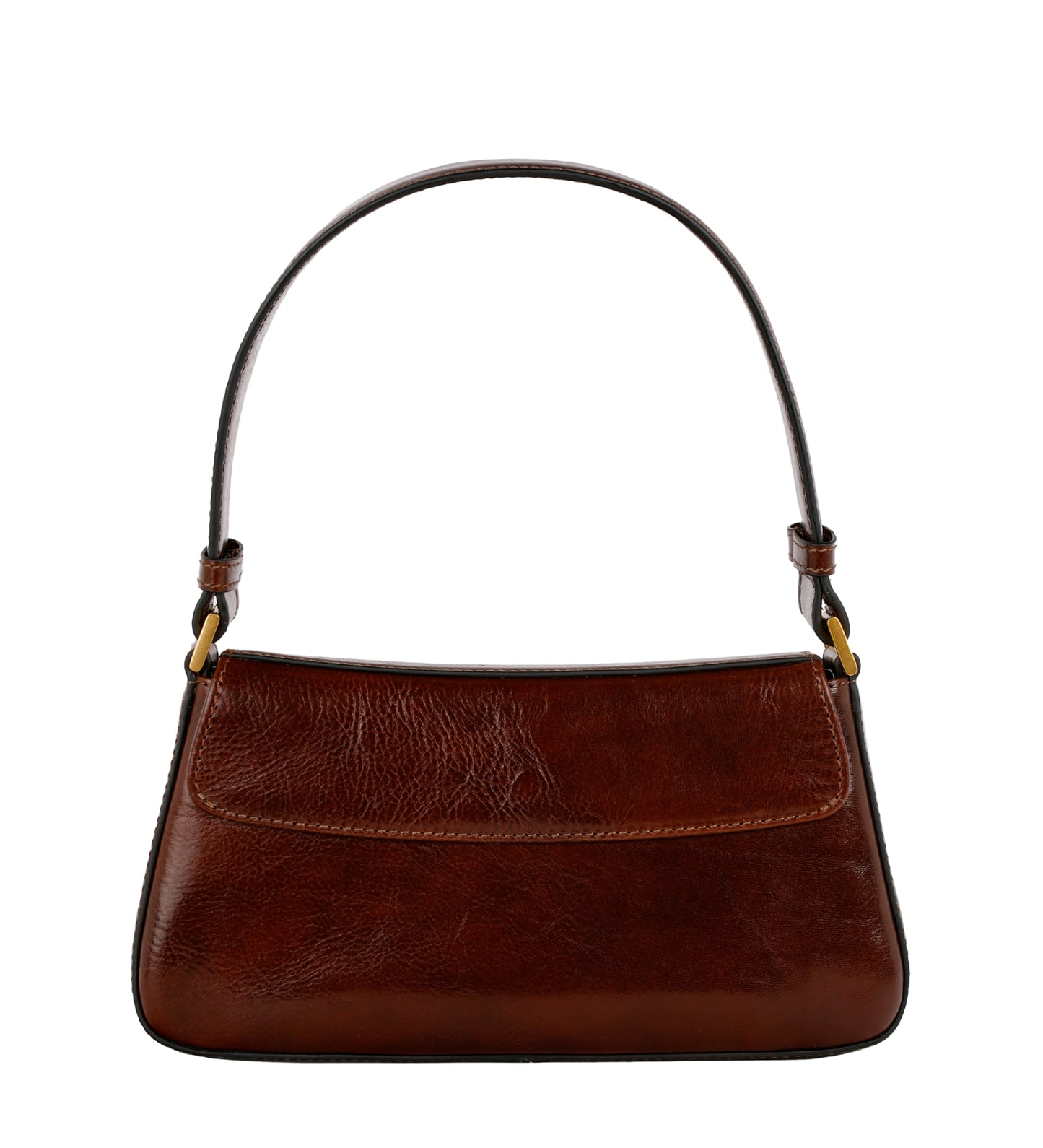 Baguette-Handtasche aus Leder für Damen - Bright Lights, Big City