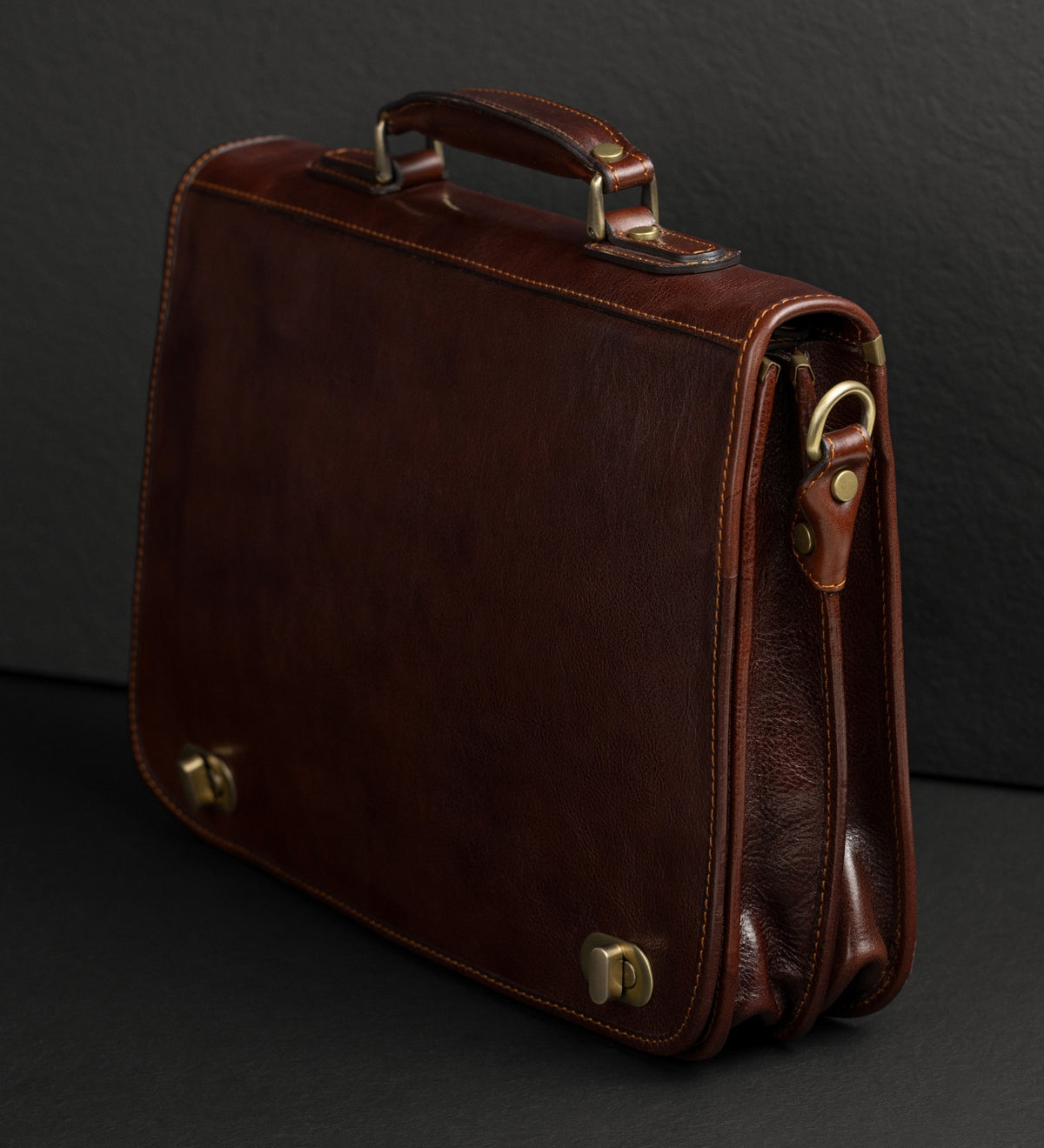 Aktentasche Laptoptasche aus Leder - Illusions