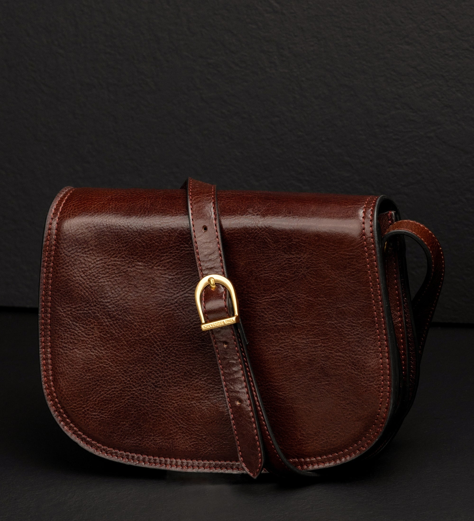 Satteltasche Umhängetasche aus Leder für Damen - Moonfleet