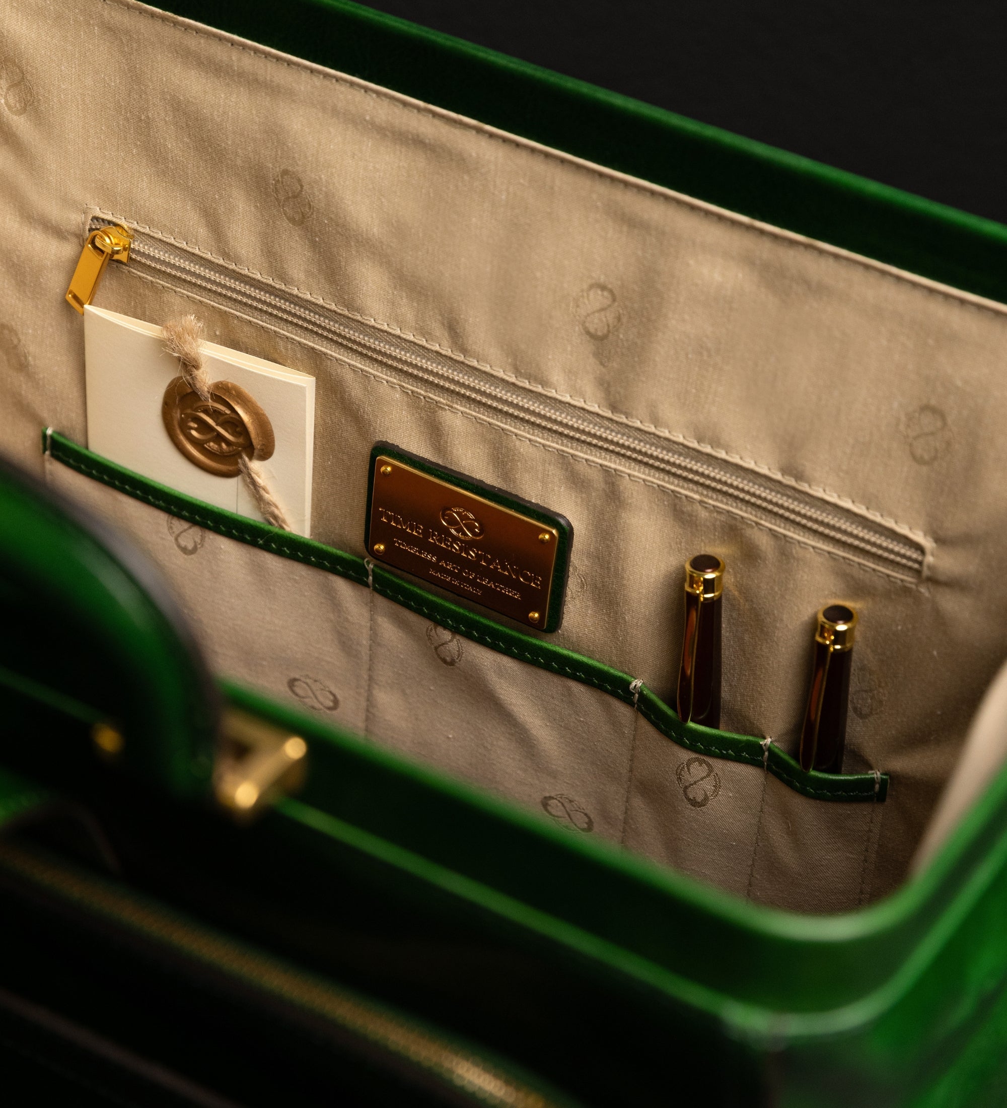 Große Arzttasche aus Leder für Damen - Mrs Dalloway