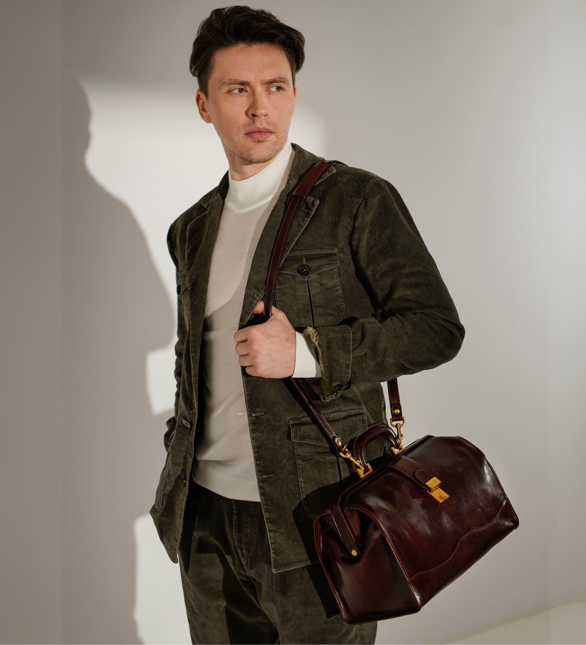 Kleine Arzttasche aus Leder - David Copperfield