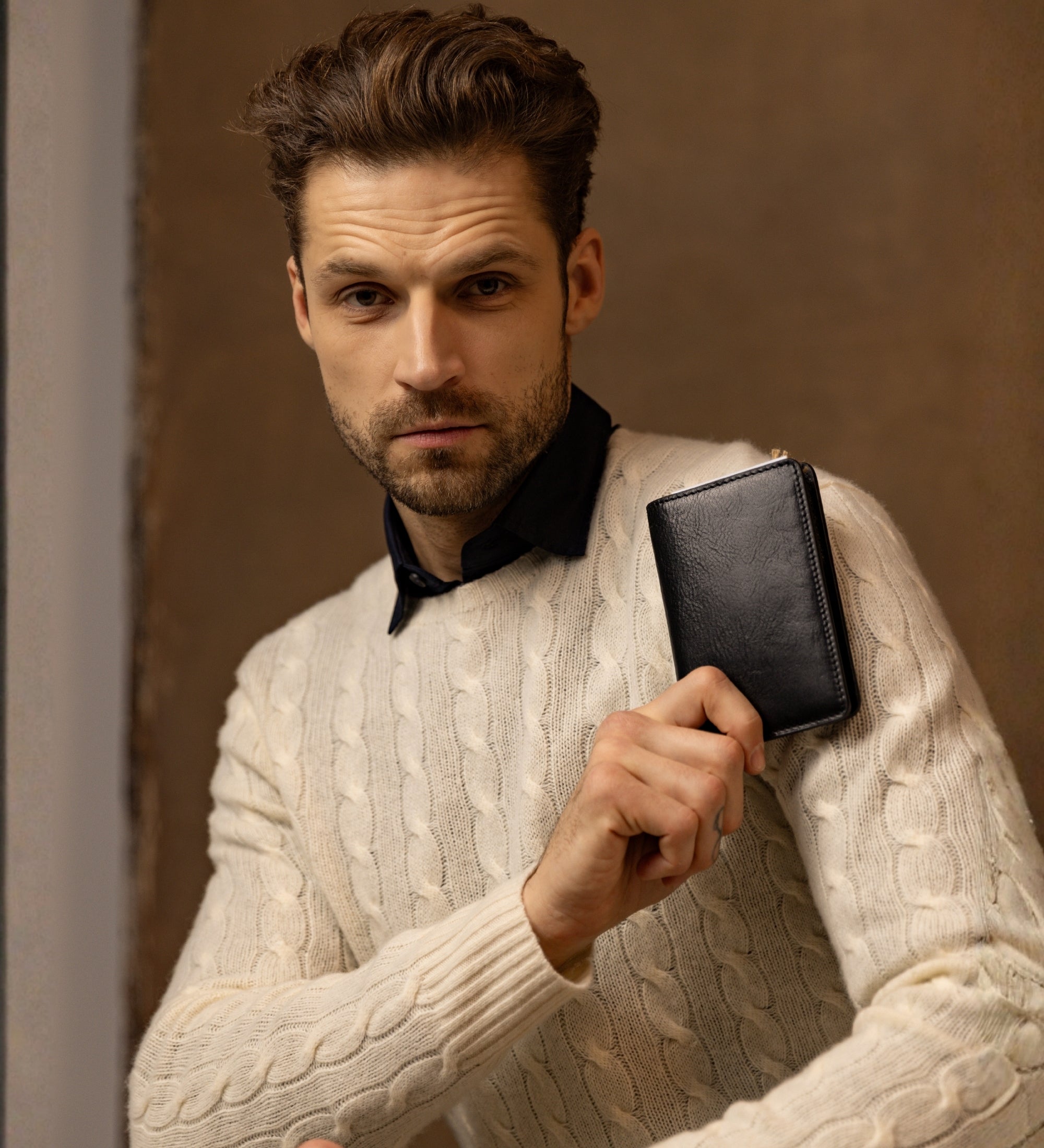 Kleine Reisepasshülle aus Leder - Gulliver's Travels