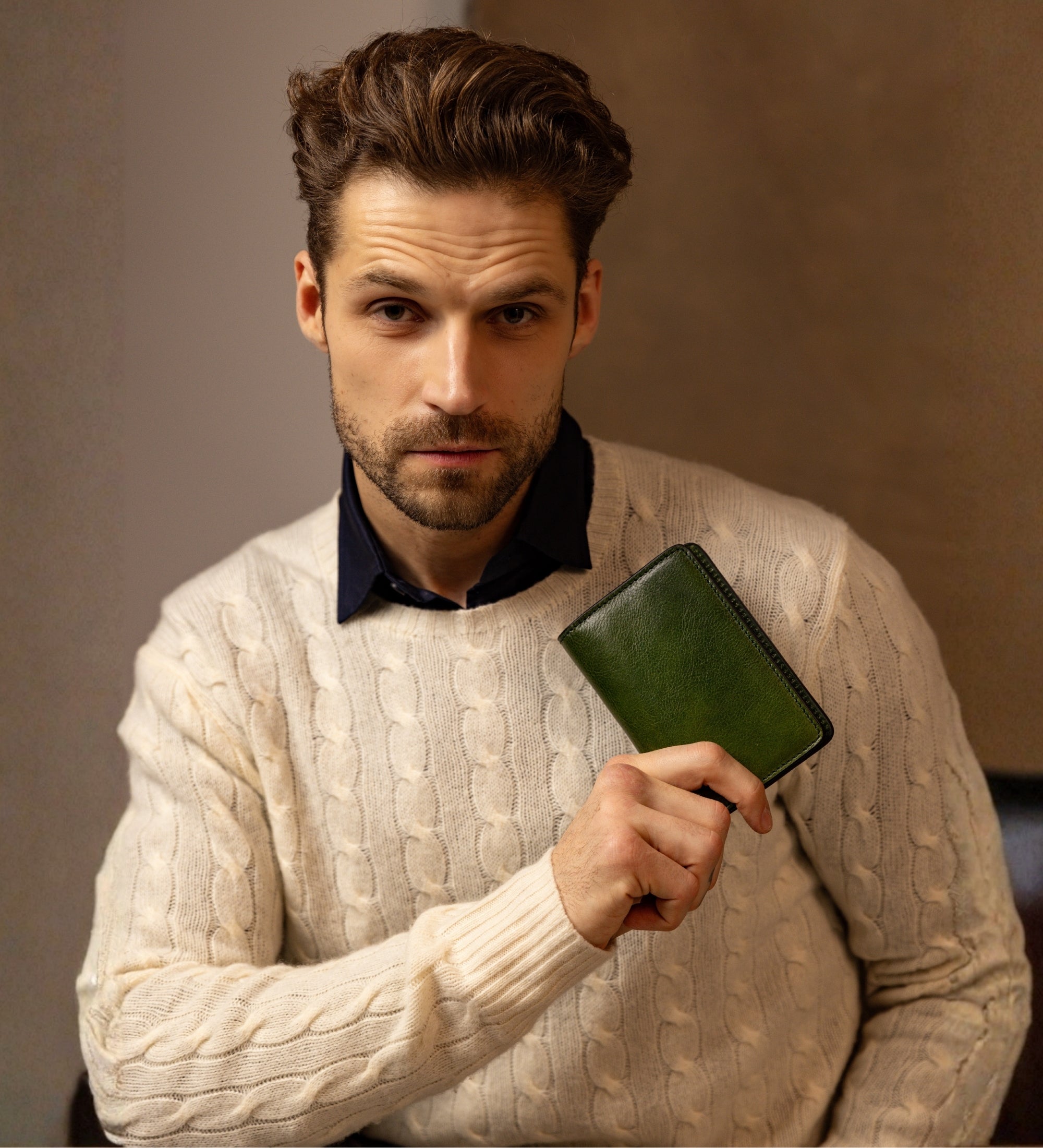 Kleine Reisepasshülle aus Leder - Gulliver's Travels