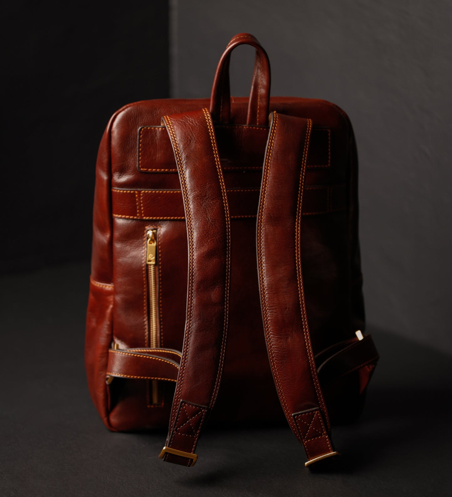 Damen Rucksack Reisetasche aus Leder - The Divine Comedy