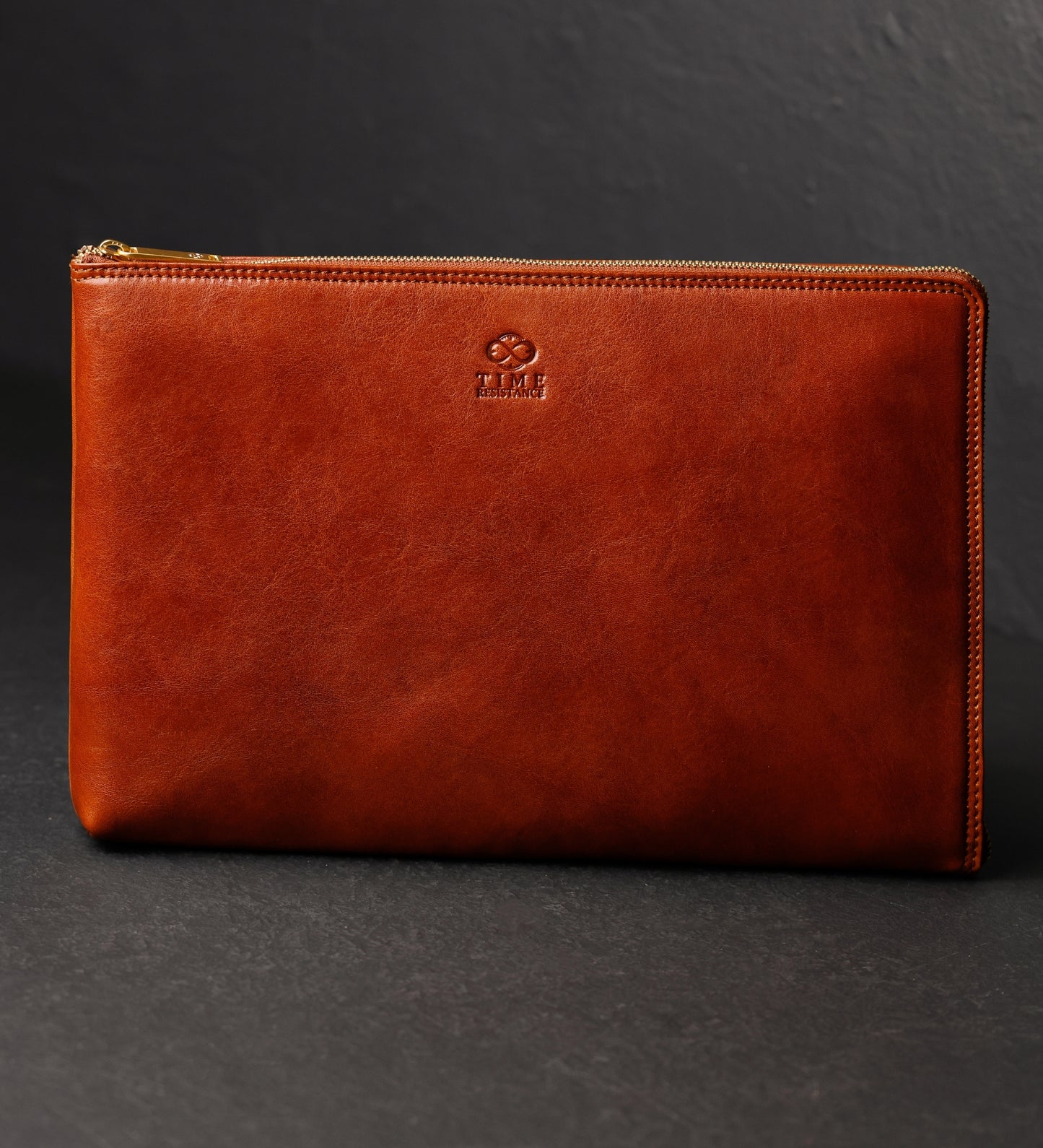 Große Clutch für Herren aus Leder - The Brothers Karamazov