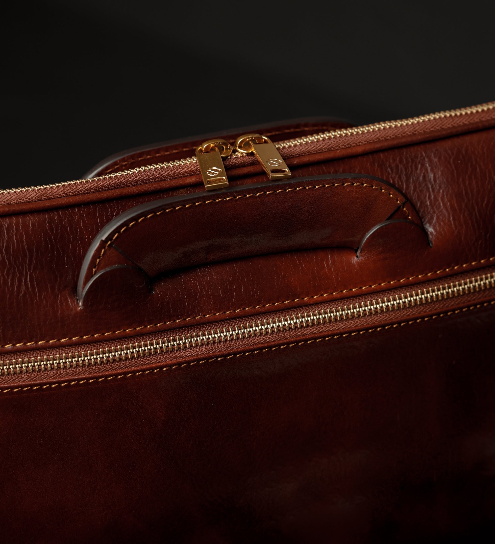 Aktentasche Laptoptasche aus Leder - Brave New World