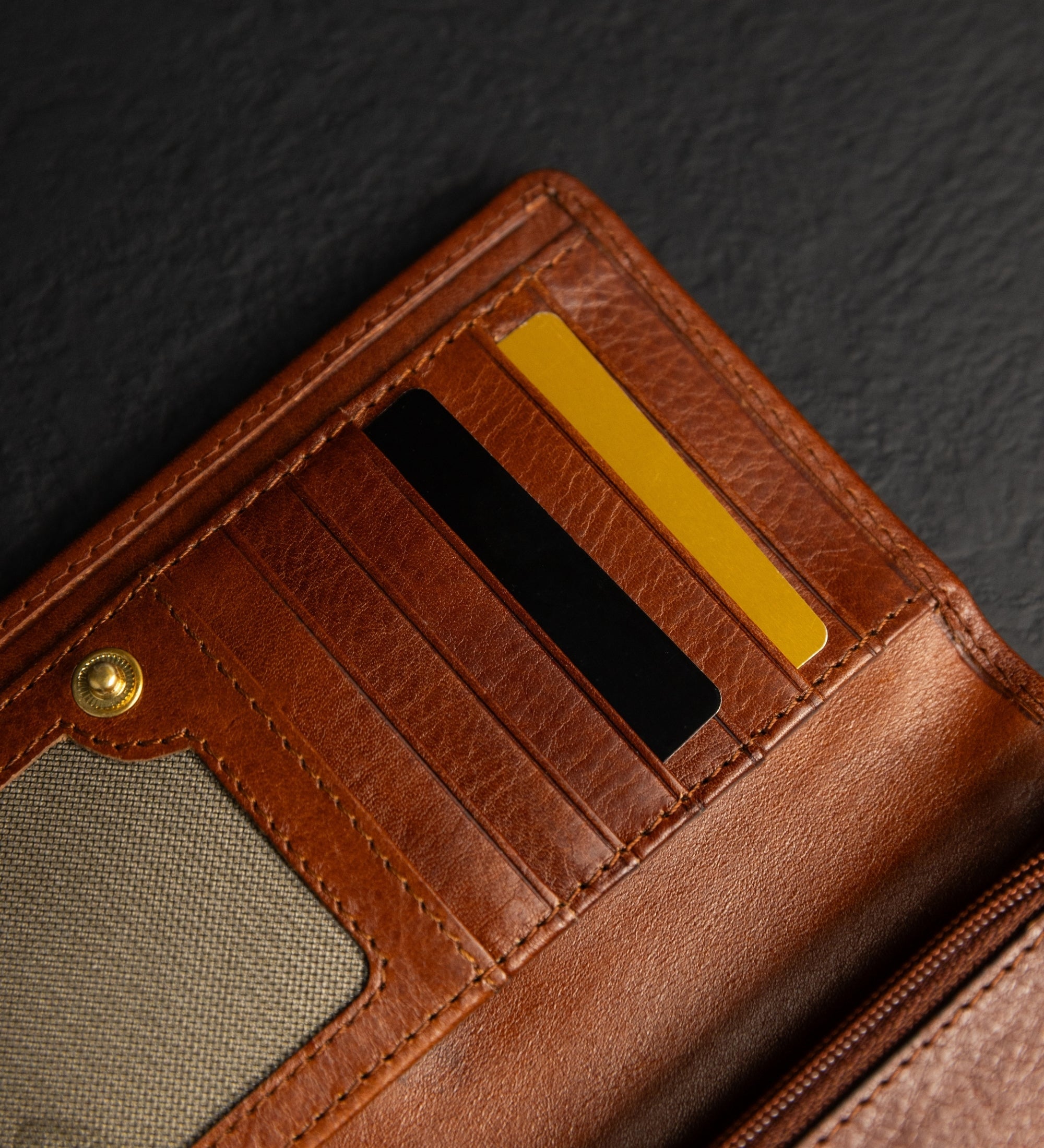 Damen Leder Kontinentalgeldbörse - Charade