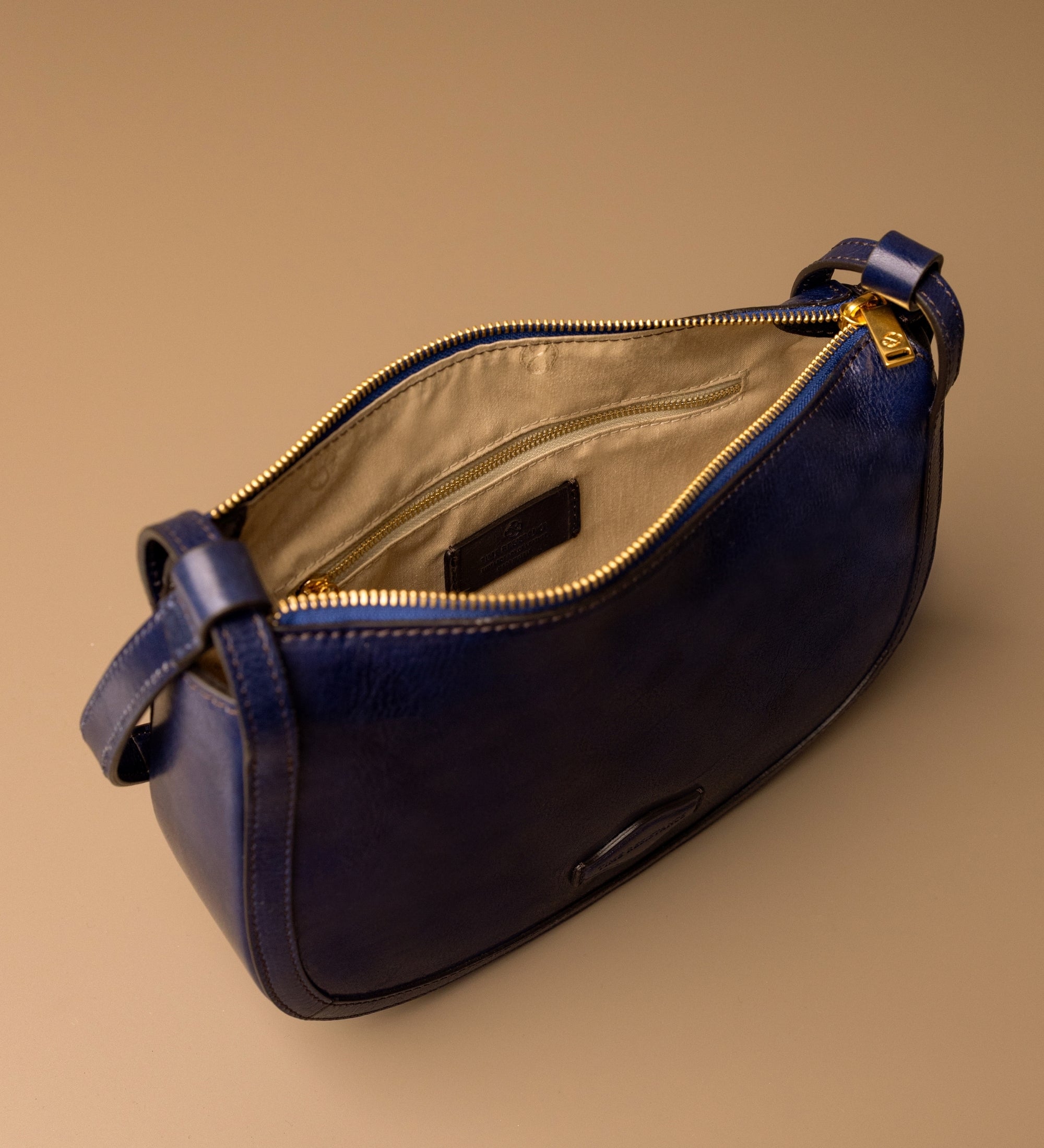 Hobo-Tasche aus Leder für Damen - La Noia