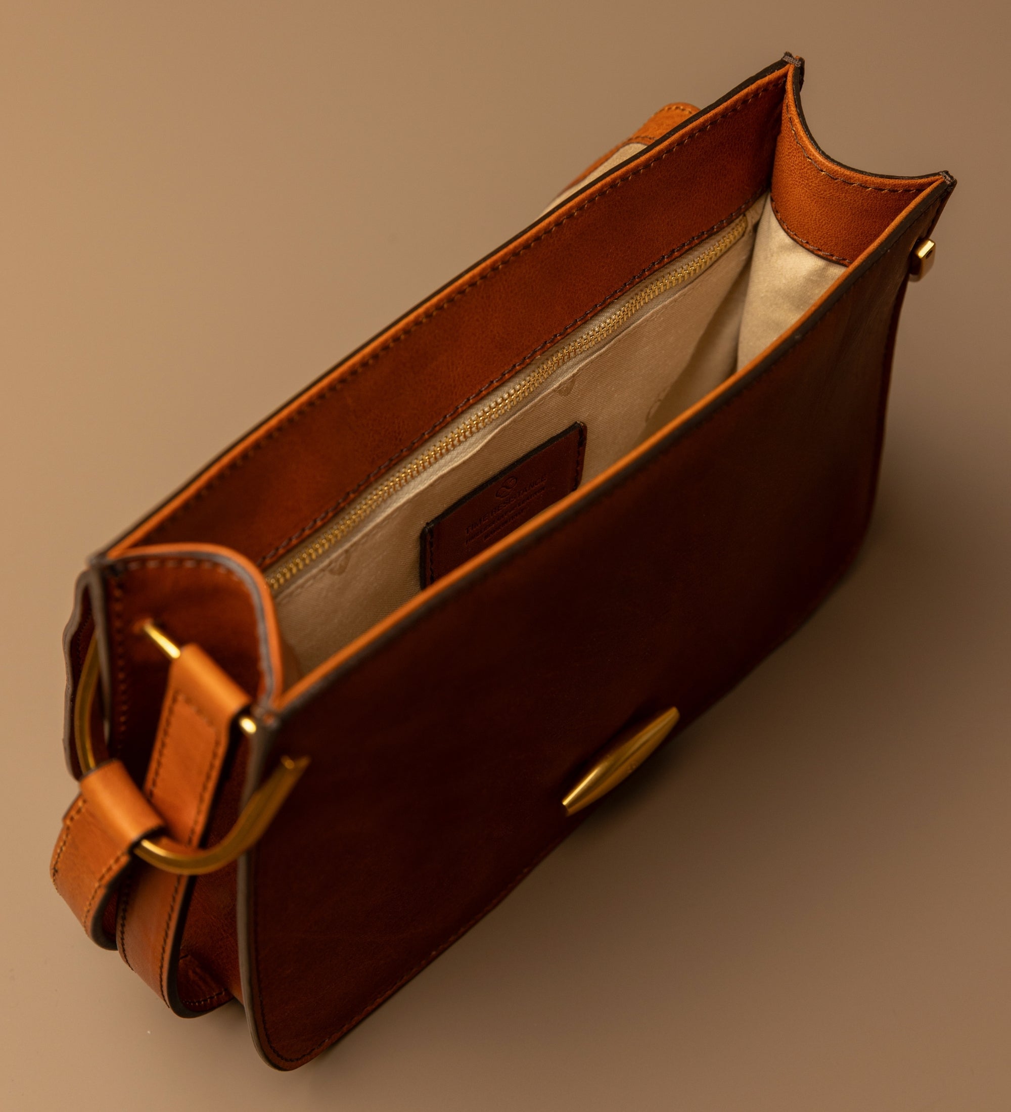 Leder-Tasche mit Klappe für Damen - Possession