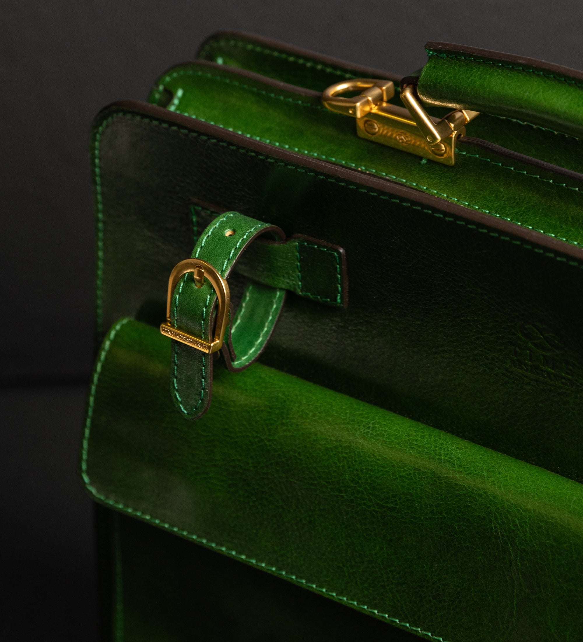 Umhängetasche Aktentasche aus Leder - The Prophet