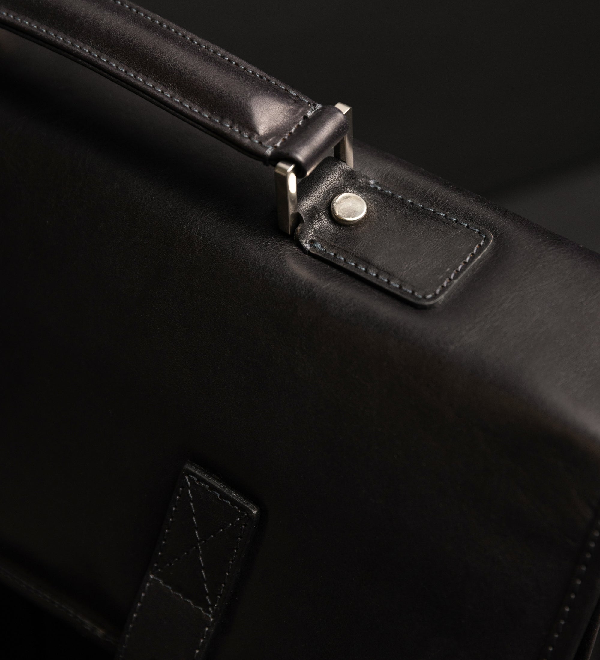 Aktentasche Umhängetasche aus Leder - The Time Machine