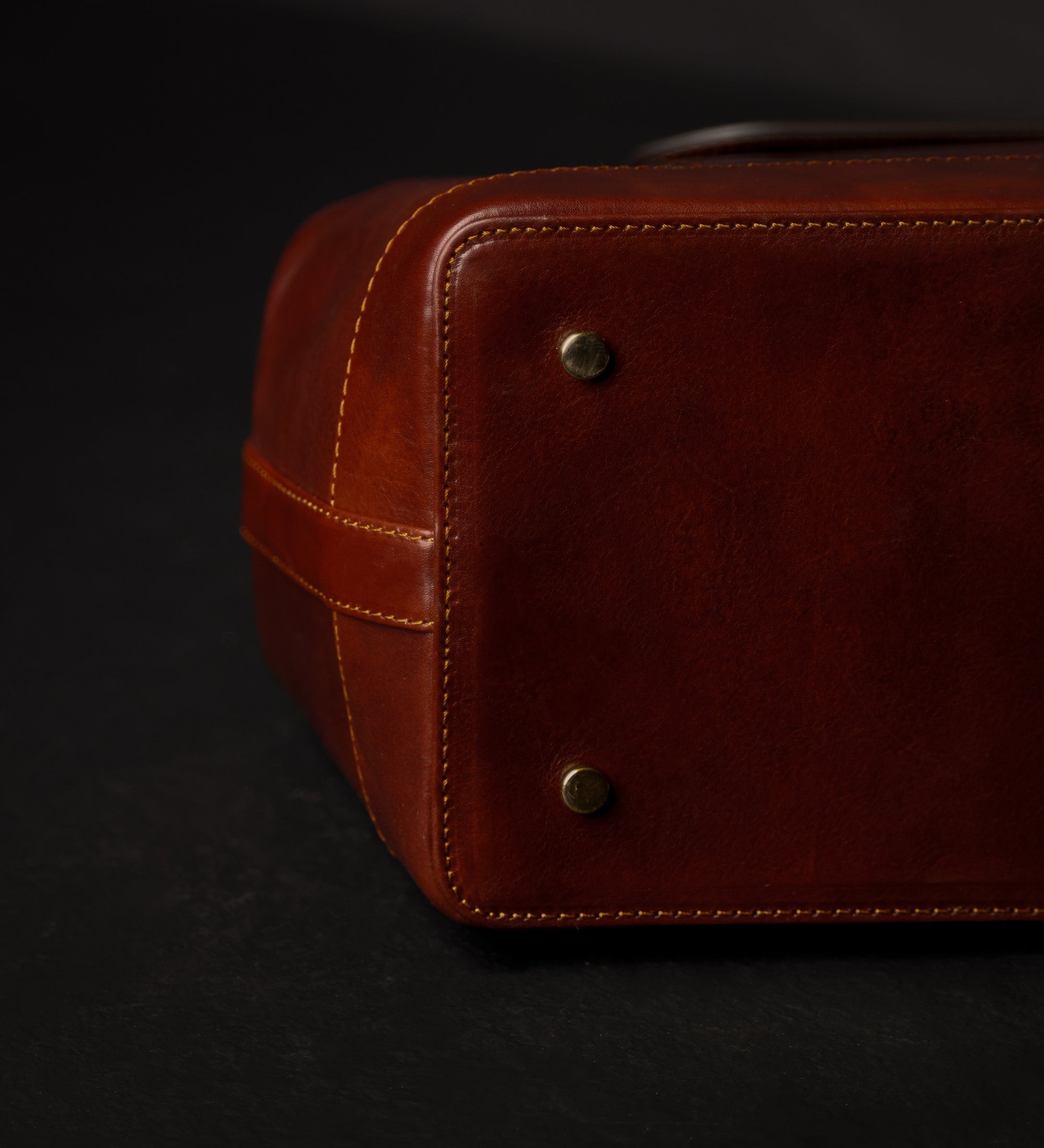 Große Arzttasche aus Italienischem Leder - Hamlet